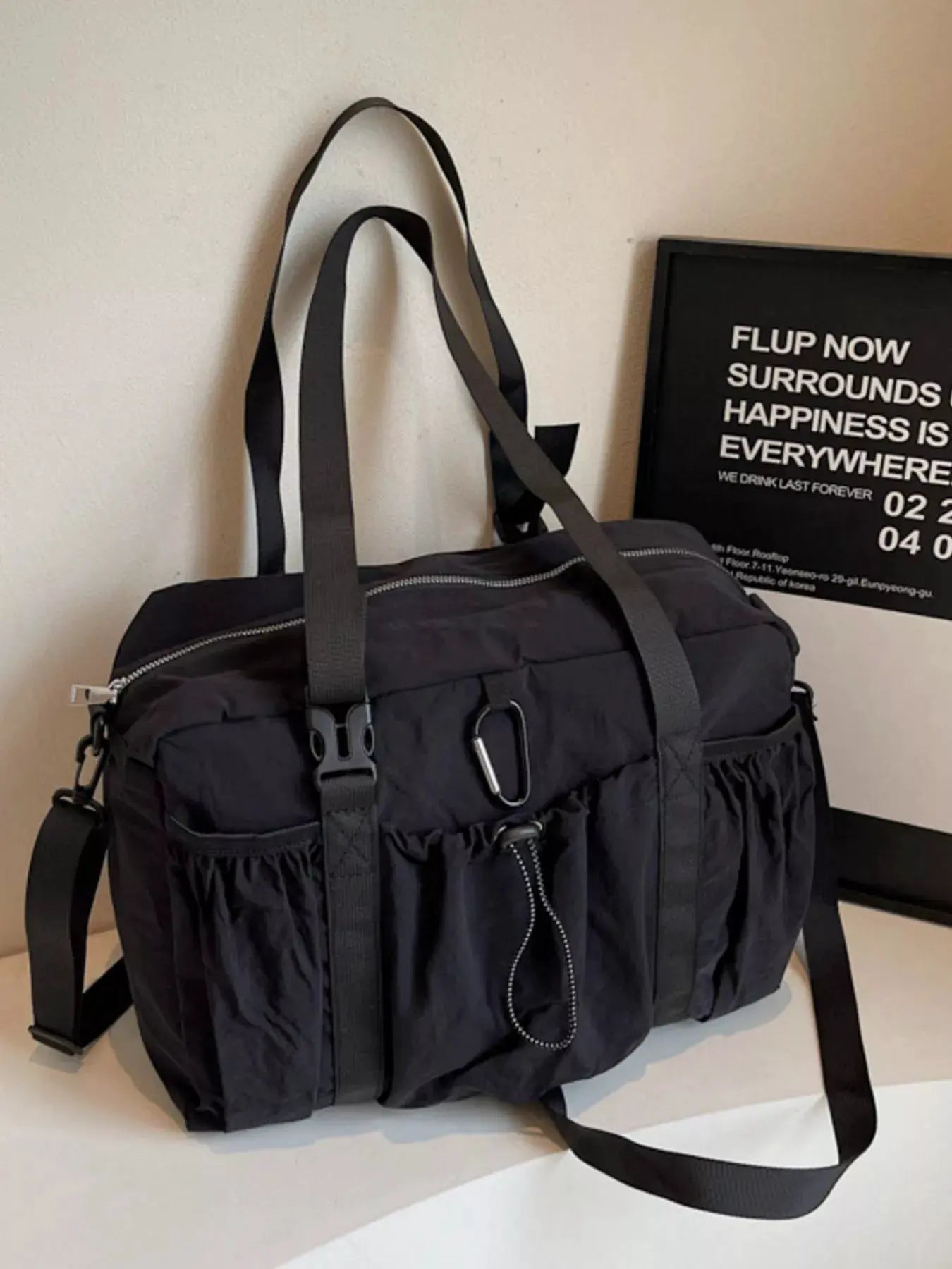 Canvas Travel Duffel Bag by Partner Label