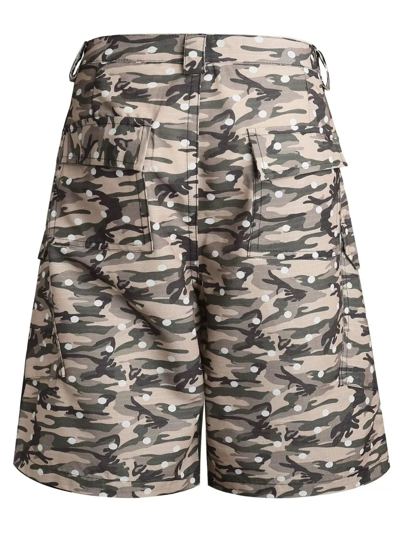 Men's Camouflage Cargo Capris by Trendsi