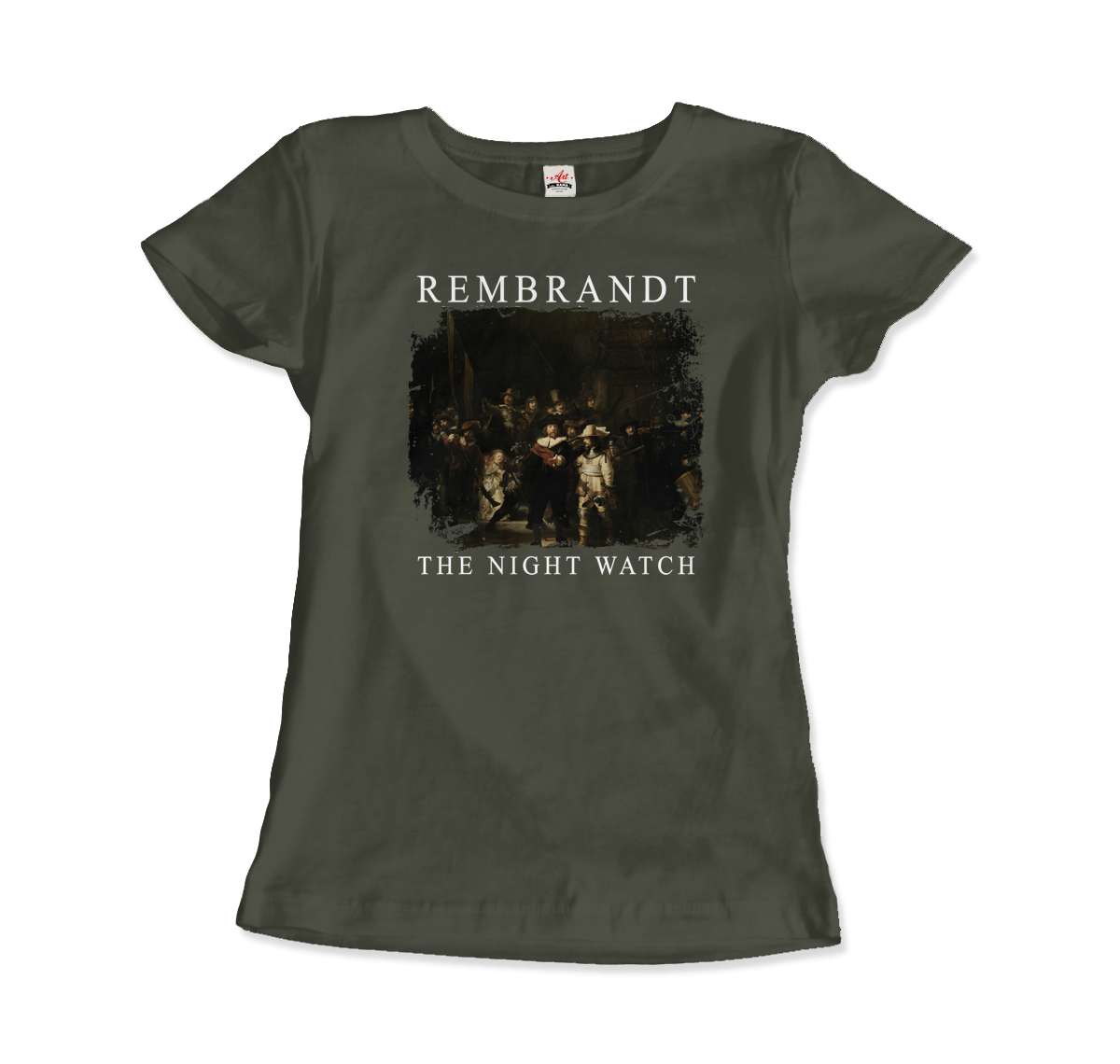 Rembrandt the Night Watch 1642 artwork t-shirt by Art-O-Rama Shop