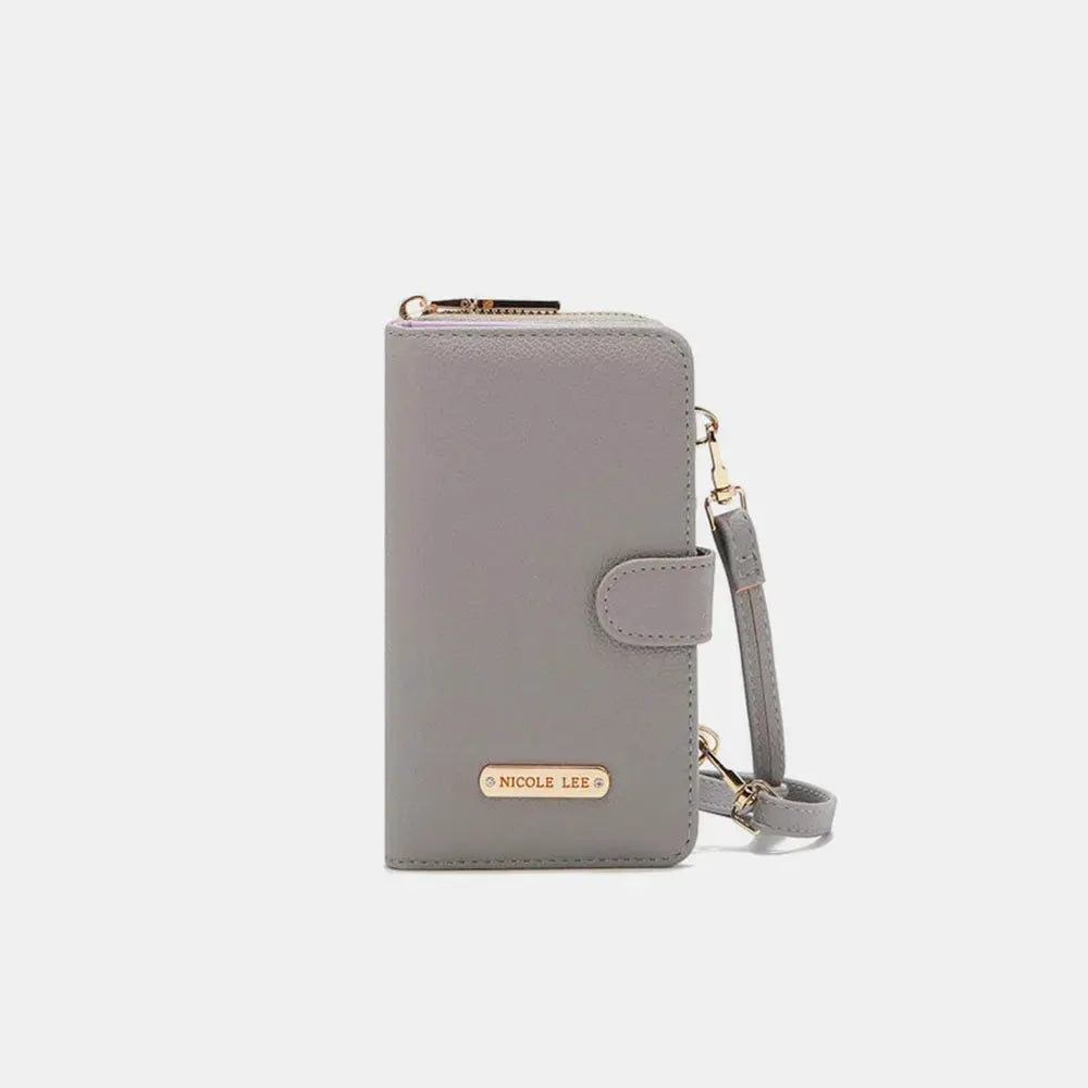 Nicole Lee USA 2 Piece Phone Case Crossbody Wallet by Partner Label