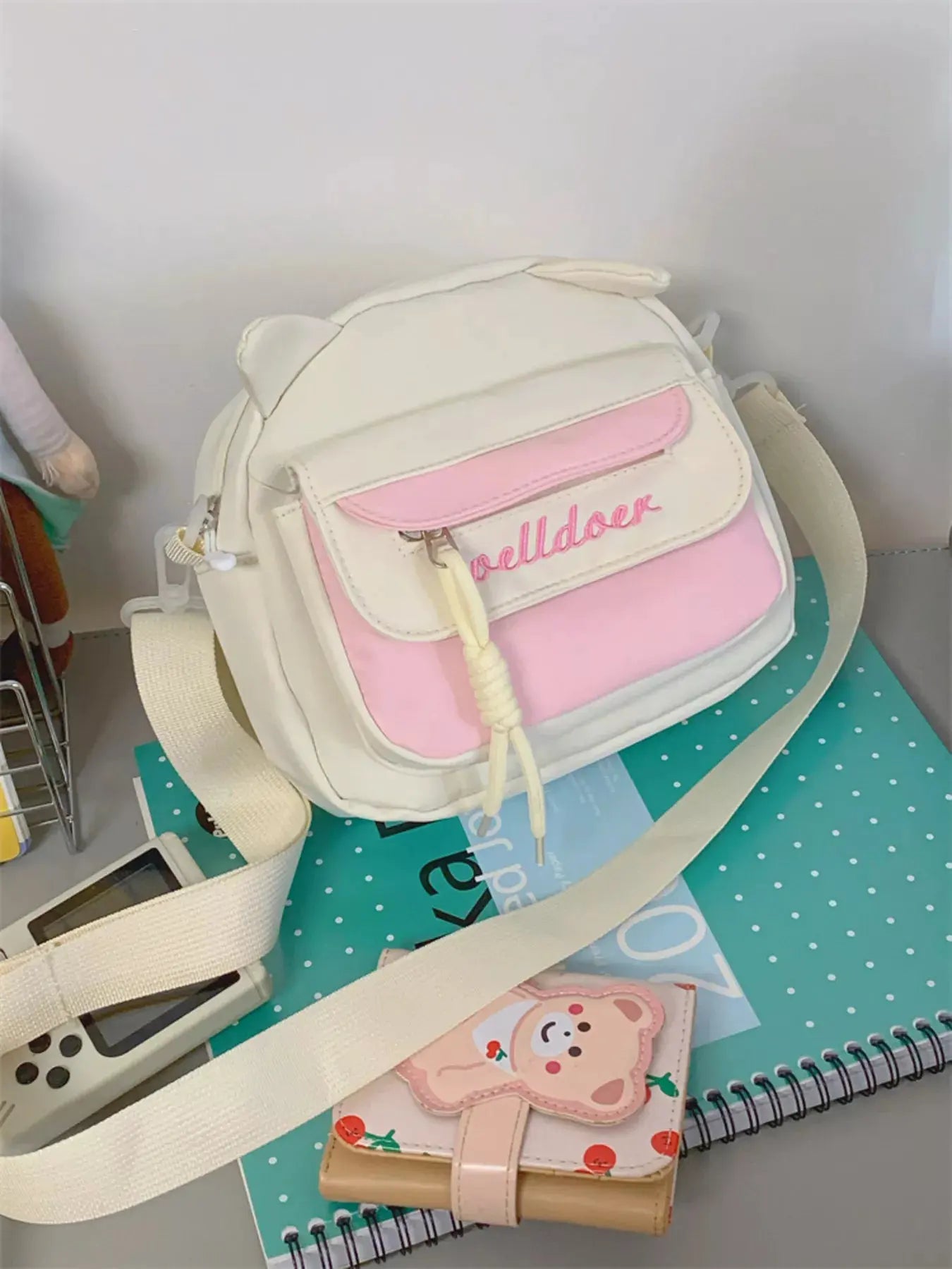 Adjustable Strap Crossbody Bag by Partner Label