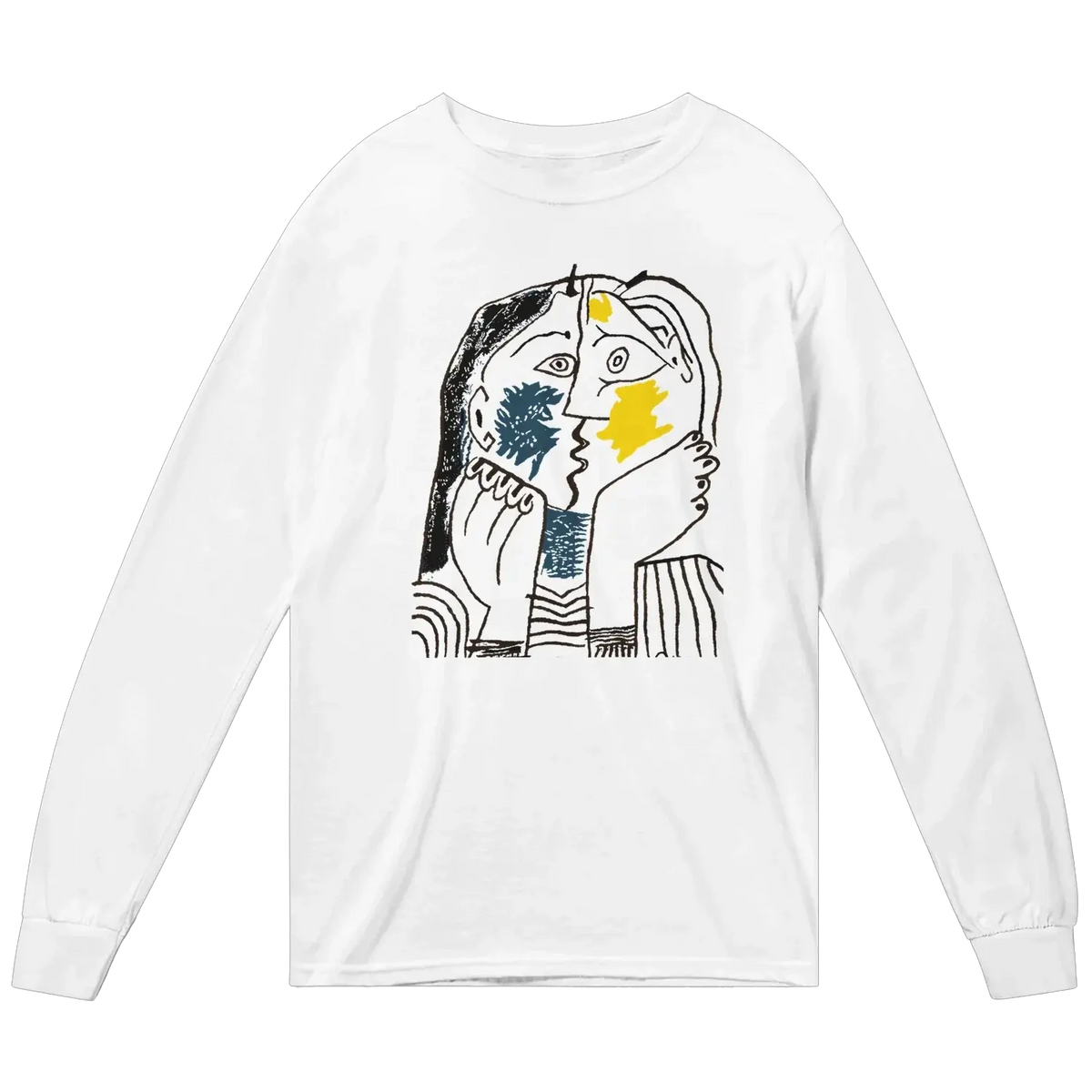 Pablo Picasso The Kiss 1979 artwork Long Sleeve Shirt-0