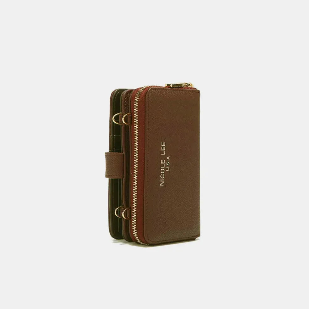 Nicole Lee USA 2 Piece Phone Case Crossbody Wallet by Partner Label