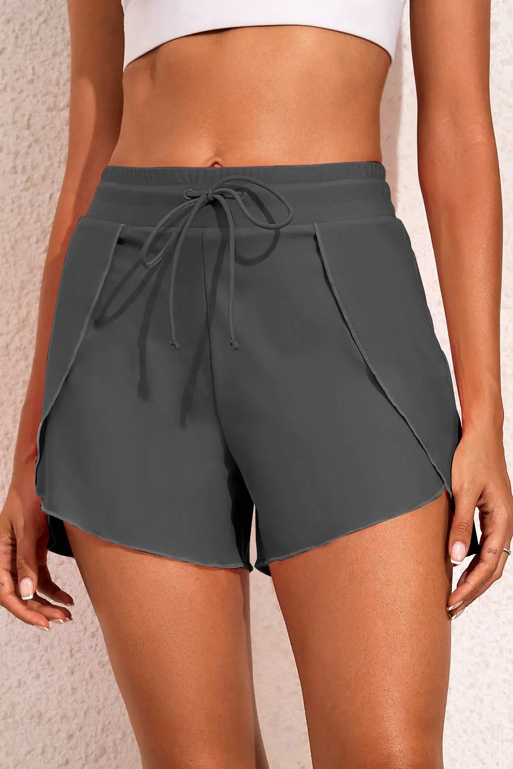 Drawstring Waist Swim Shorts by Partner Label