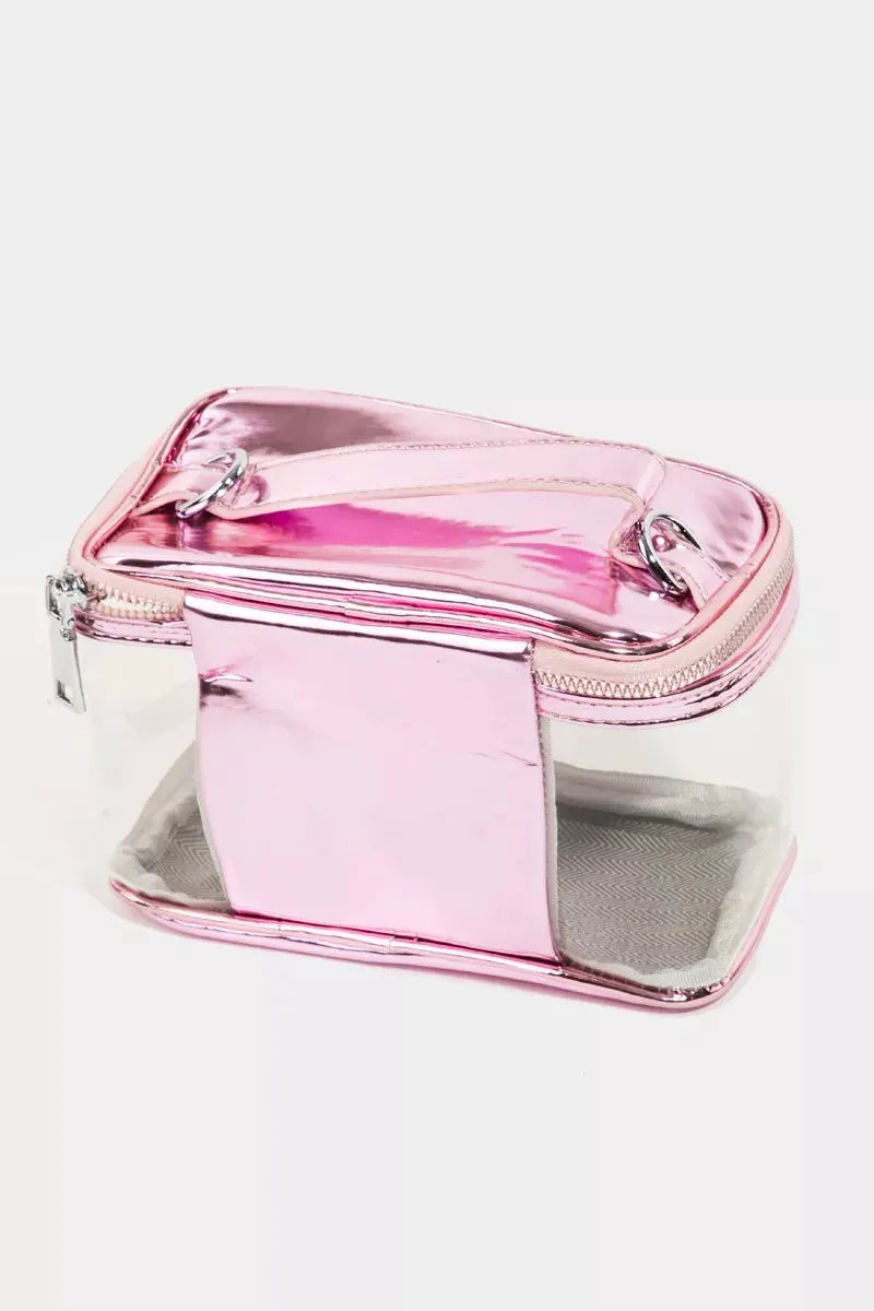Fame See Through Rectangle Fashion Bag by Partner Label