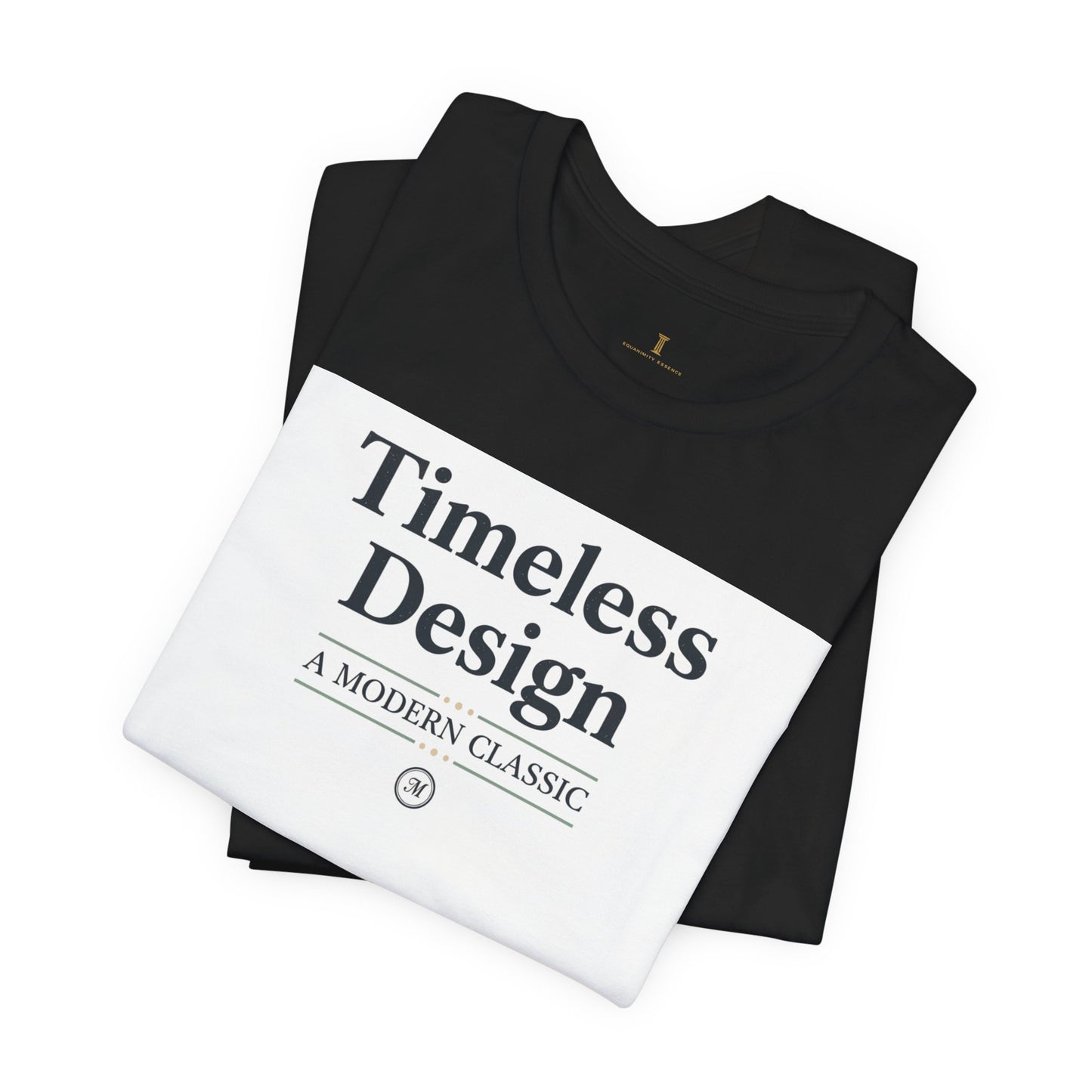 Timeless Design Serif Font Shirt | Literary Aesthetic Tee