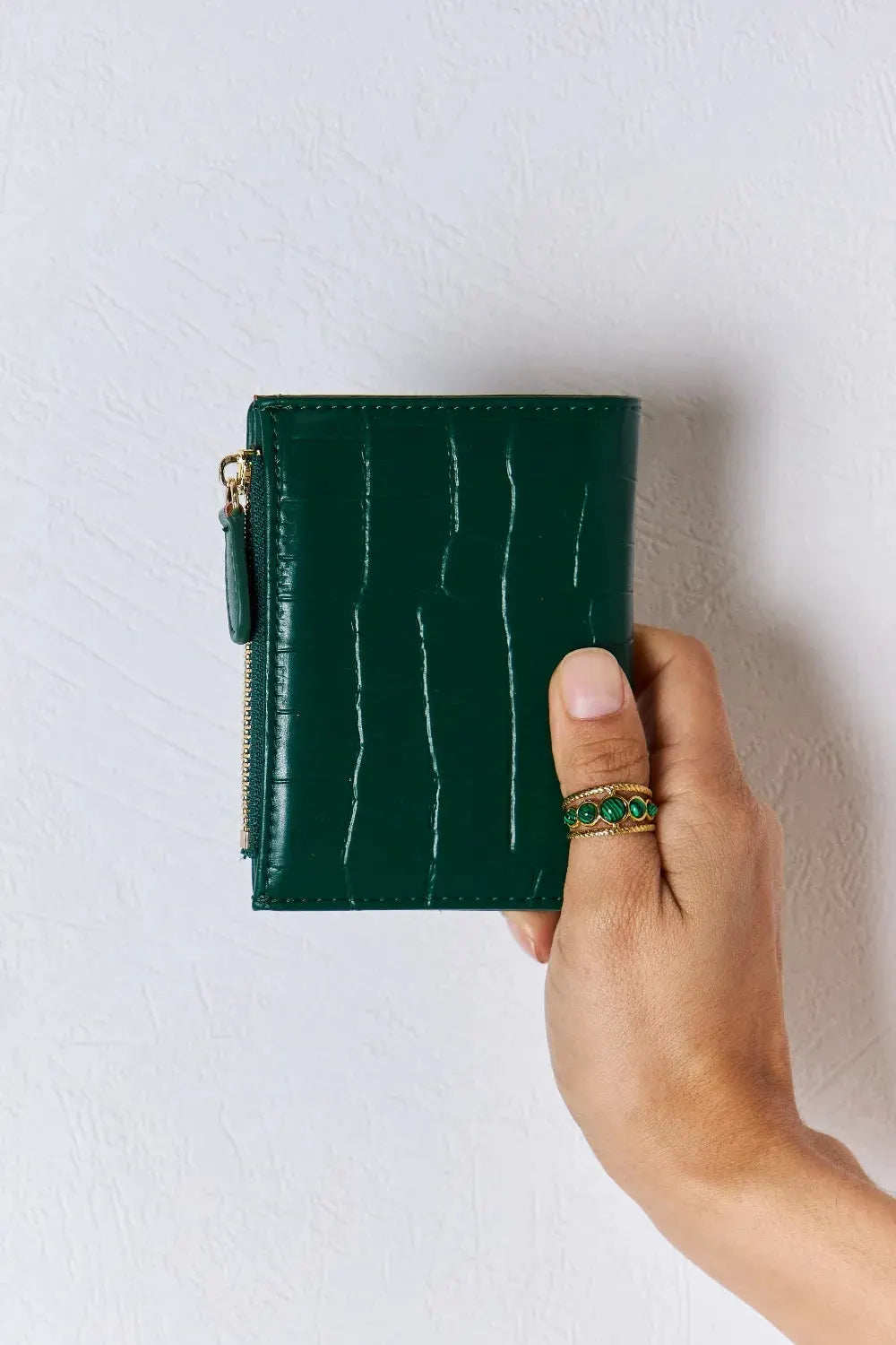David Jones Texture PU Leather Mini Wallet by Partner Label