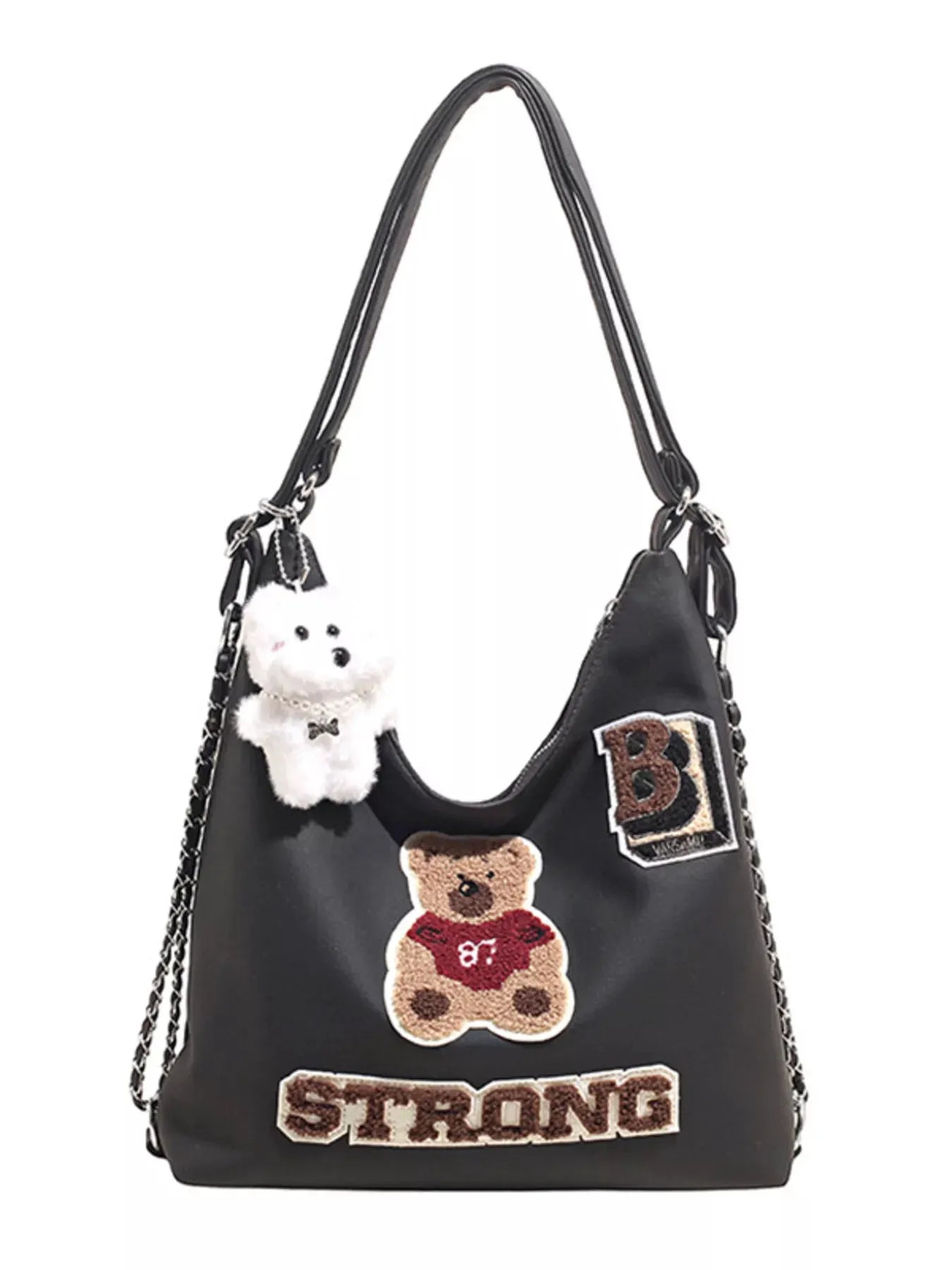 Cute Bear Adjustable Strap Handbag by Partner Label