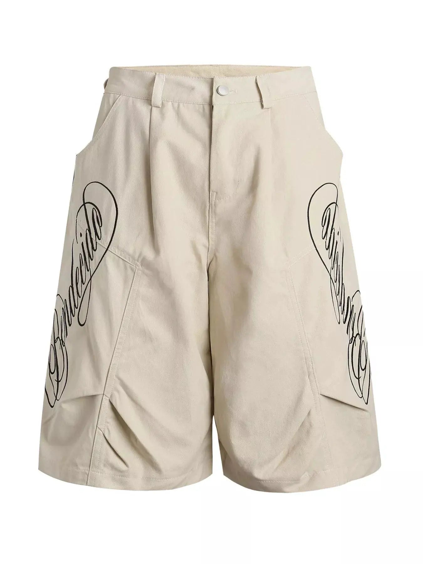 Men's Loose Fit Cargo Capris by Trendsi