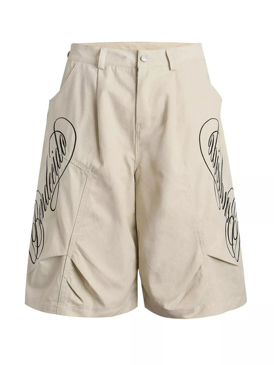 Men's Loose Fit Cargo Capris by Trendsi