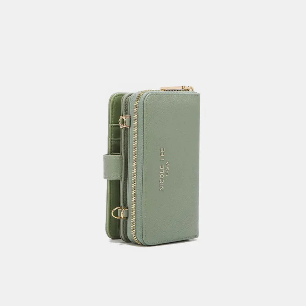 Nicole Lee USA 2 Piece Phone Case Crossbody Wallet by Partner Label