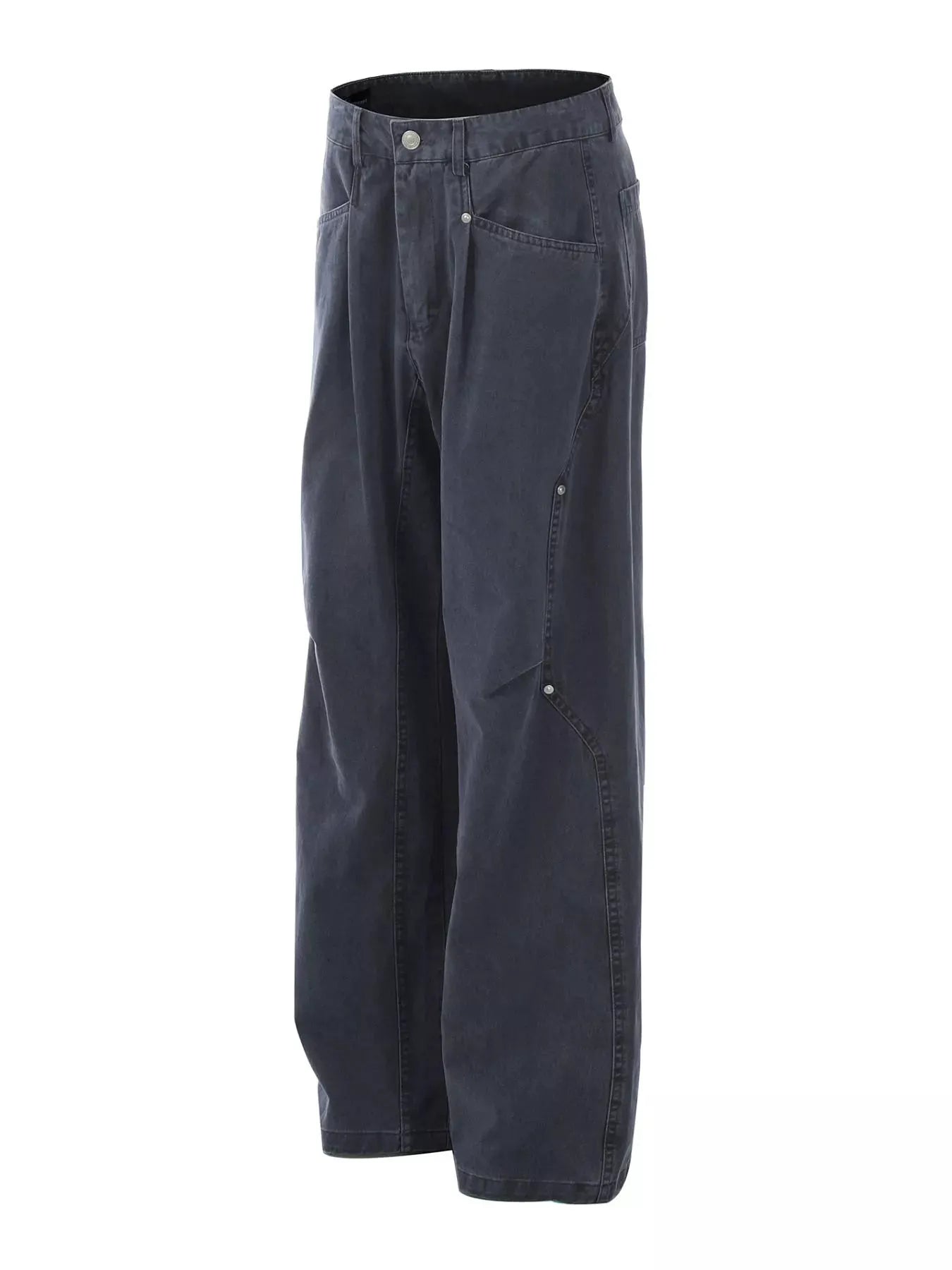 Men's Full Size Loose Fit Pants Plus Size by Trendsi