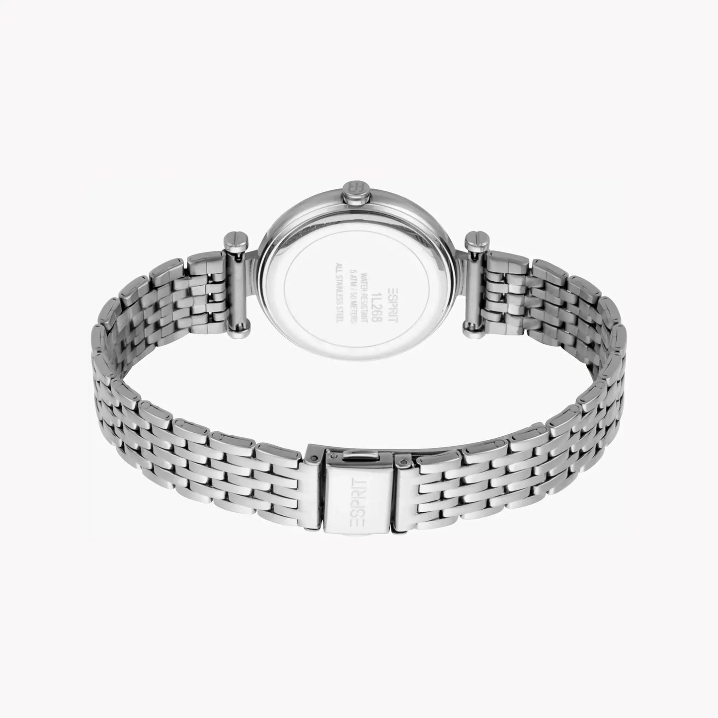 Esprit Women's Silver Stainless Steel Watch, Silver Dial | Es1l078m0015 by ESPRIT
