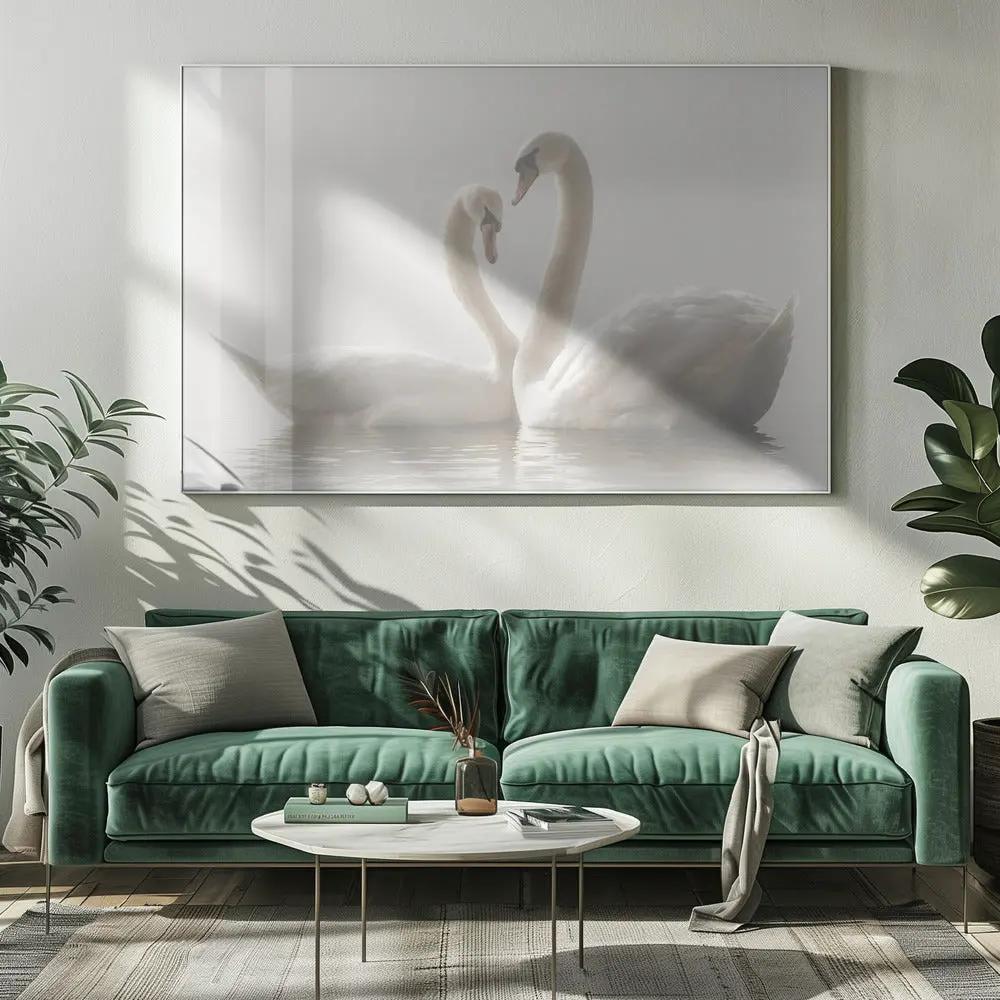 Wall art Forever. Swam by Monika Schwager