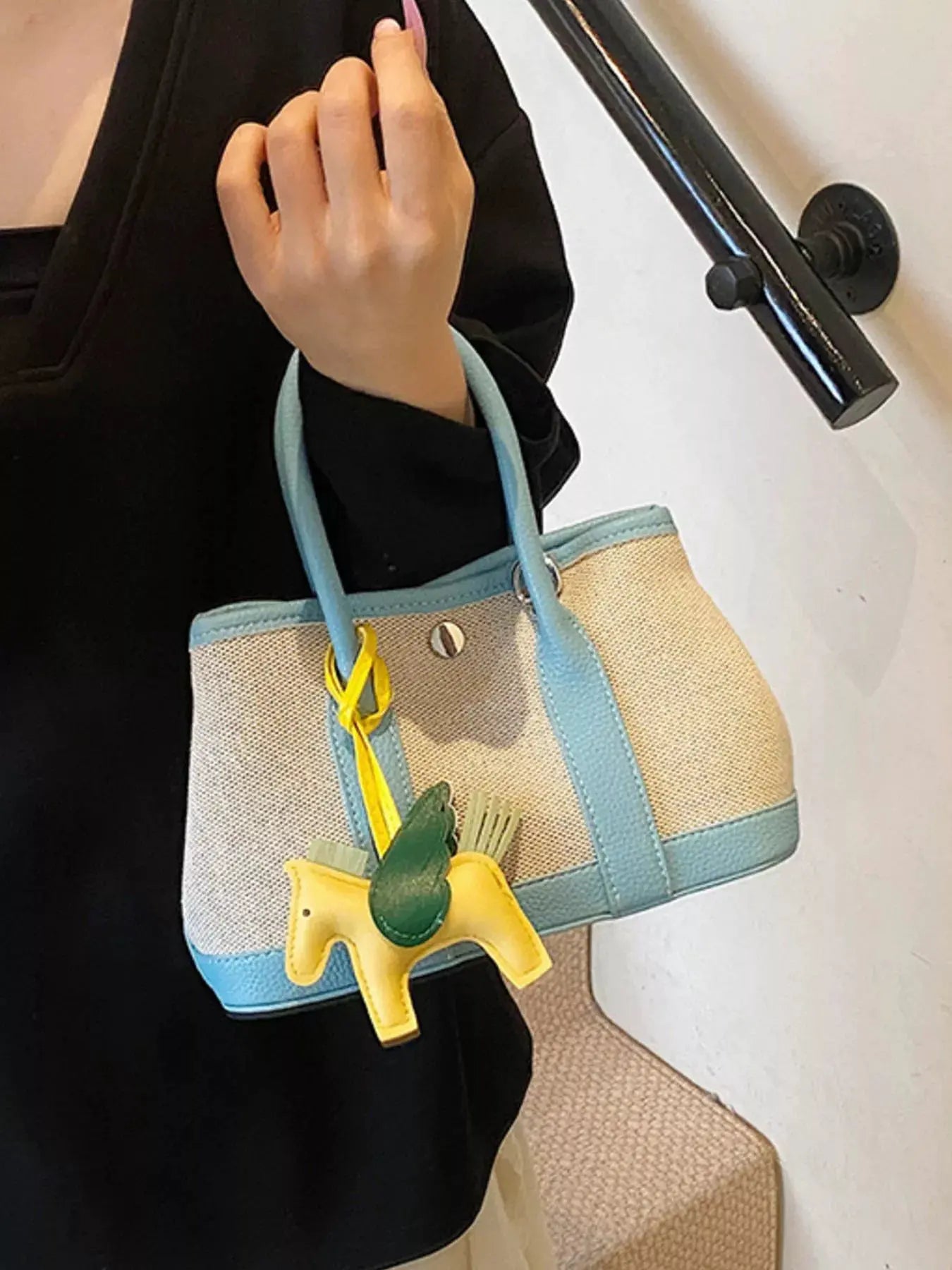 Contrast Crossbody Bag by Partner Label