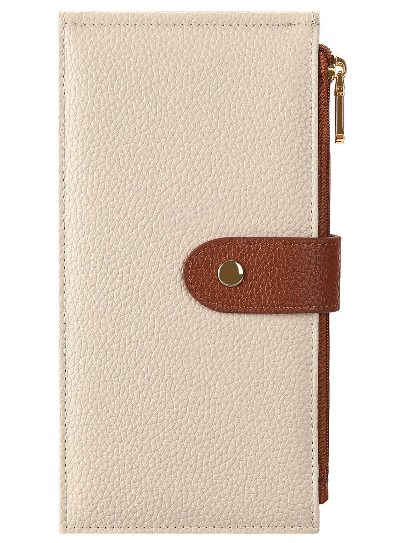 Dual Zipper Long Wallet by Partner Label