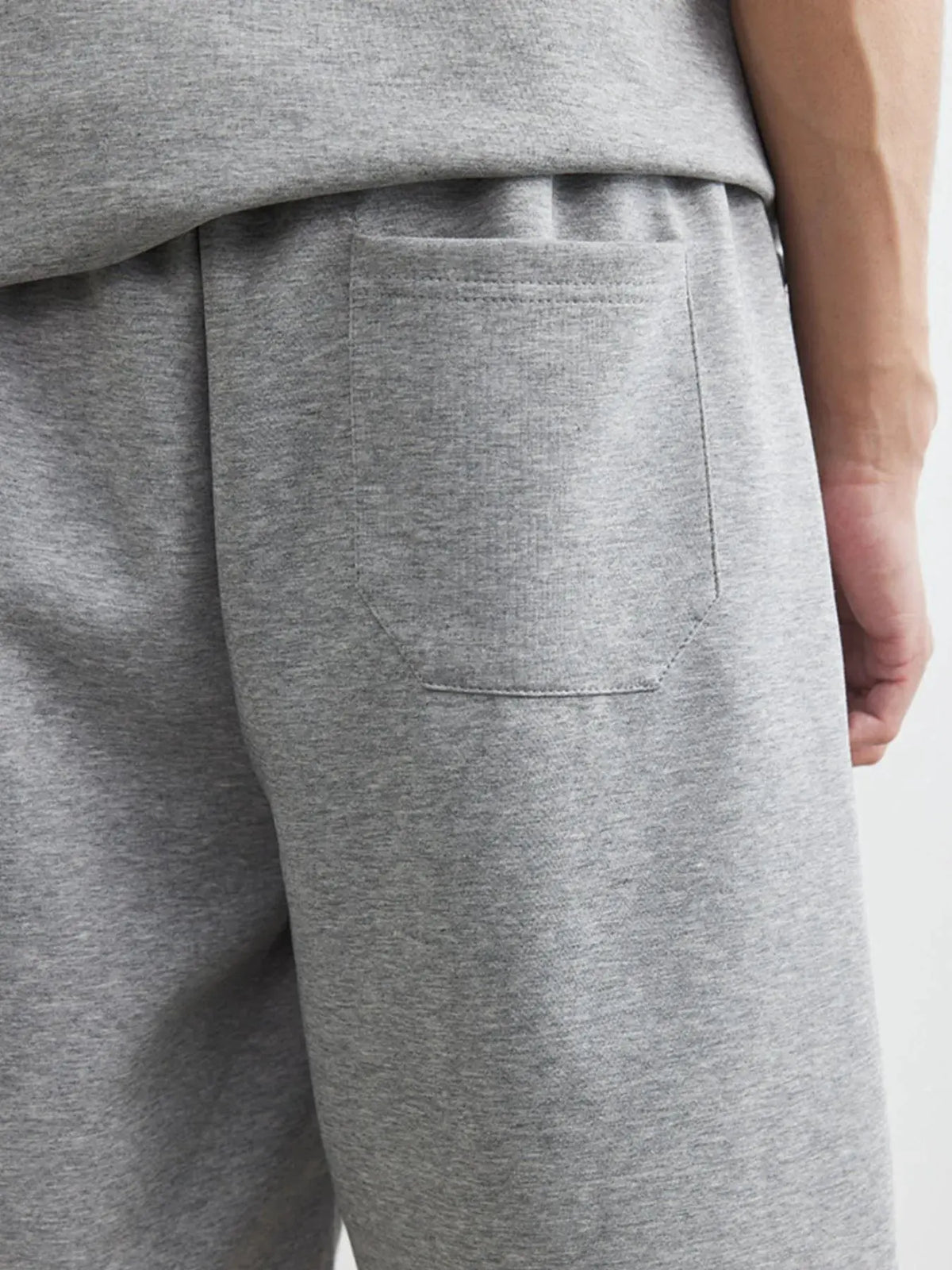 Men's Plus Size Half Sleeve Top and Shorts Set by Partner Label