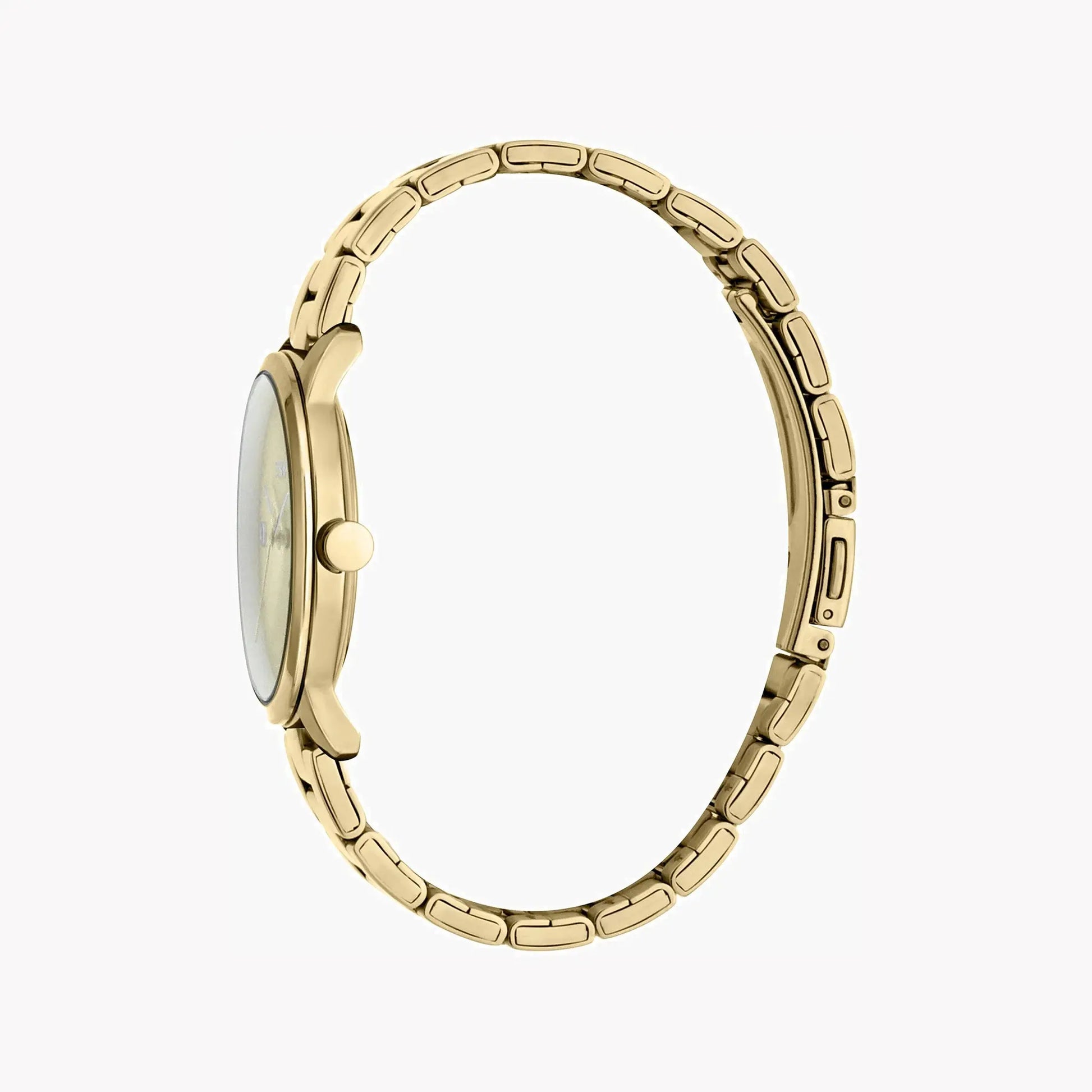 Esprit Women's Gold Stainless Steel Watch, Champagne Dial | Es1l171m0015 by ESPRIT