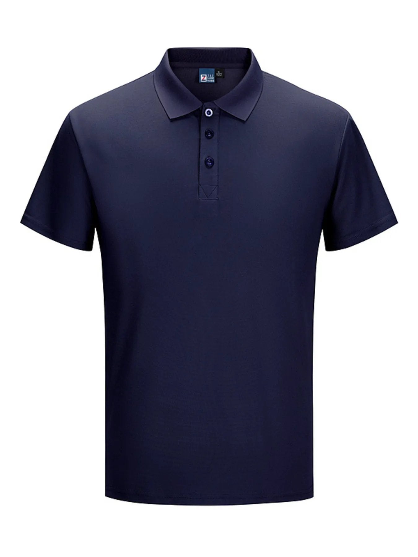 Men's Full Size Classic Fit Short Sleeve Polo Plus Size by Trendsi