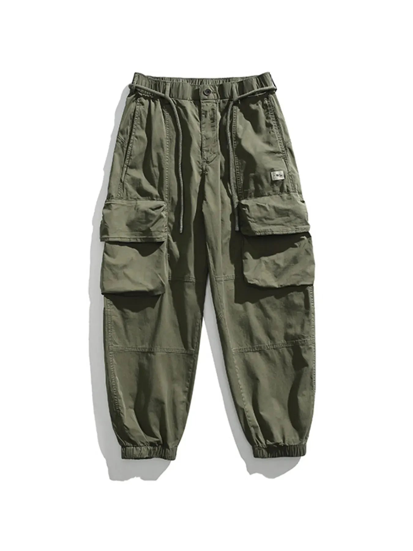 Men's Full Size Multiple Pockets Pants Set Plus Size by Trendsi