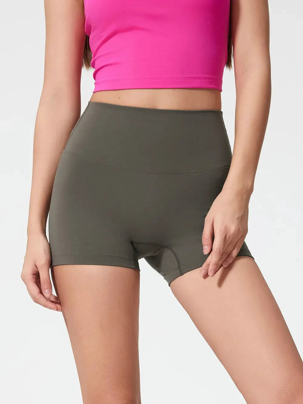 Millennia High Waist Active Shorts by Millennia