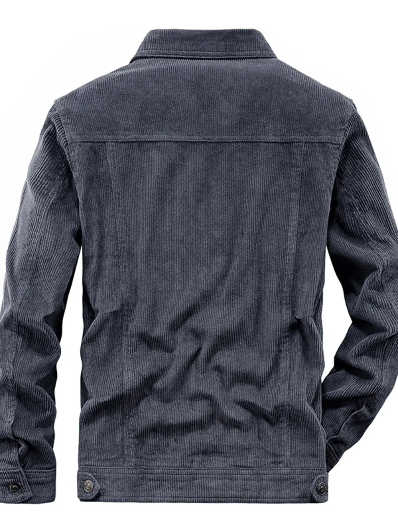 Men’s Plus Size Classic Corduroy Button‑Down Jacket | Partner Labels Selection by Partner Label