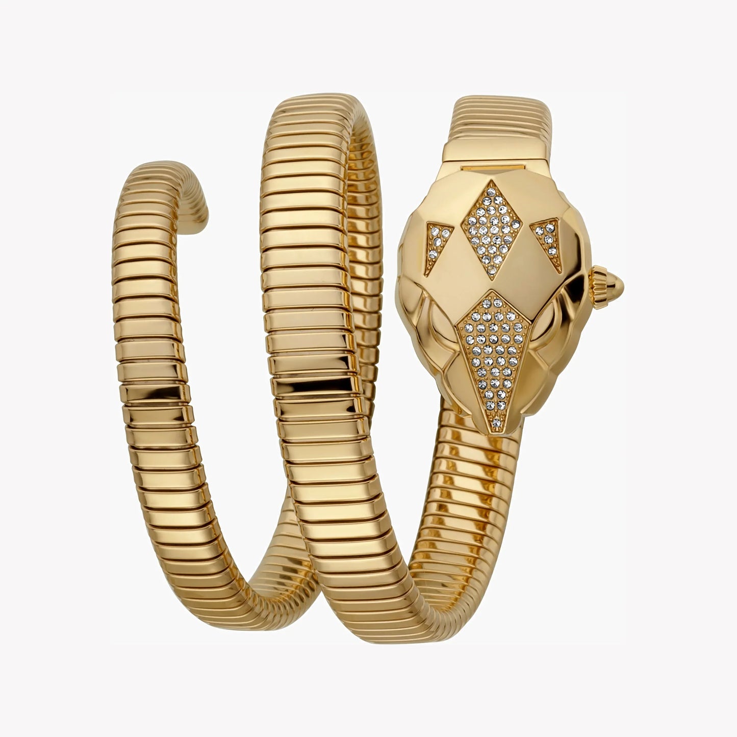 Just Cavalli Women's Gold Stainless Steel Watch, Champagne Dial | Jc1l073m0025-0