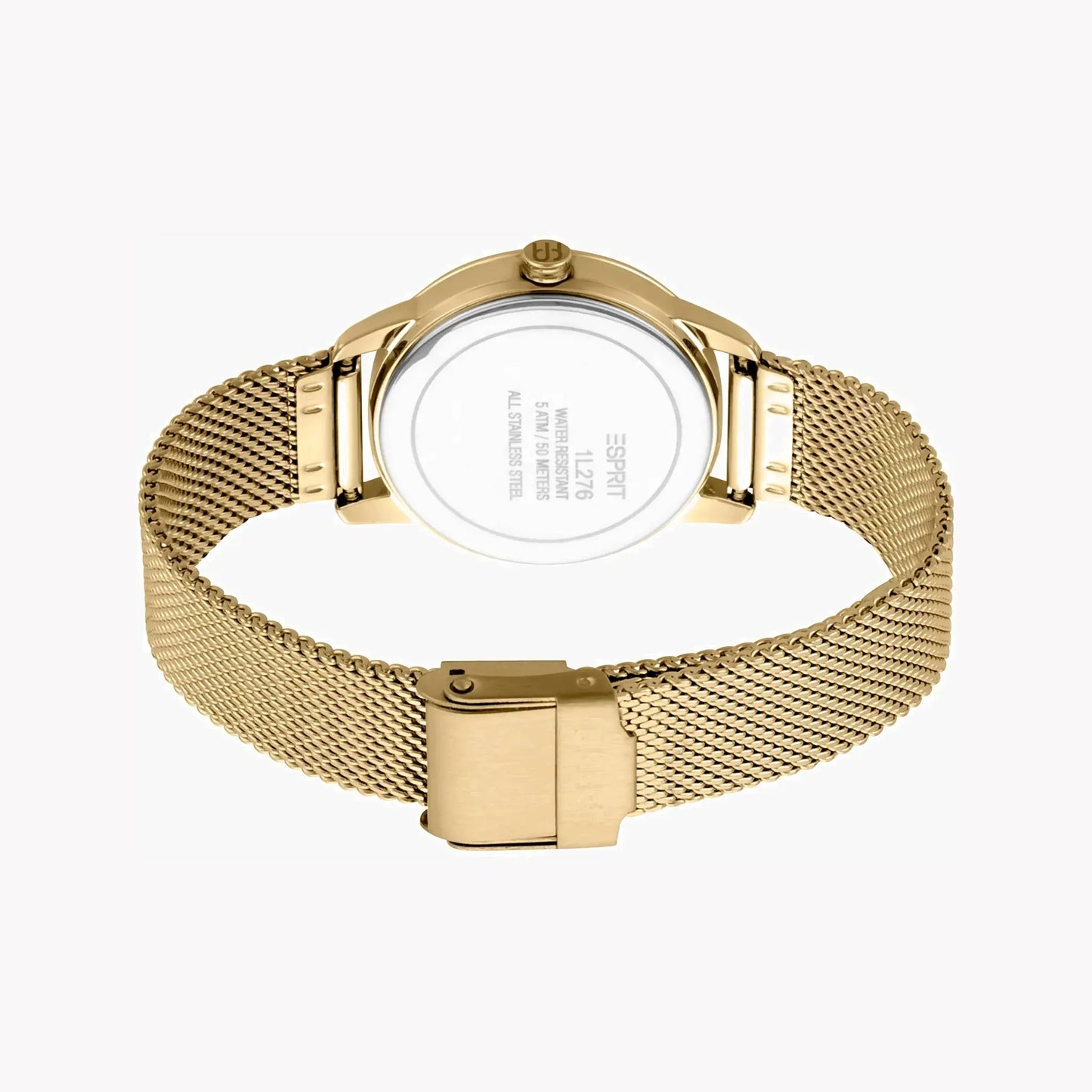 Esprit Women's Gold Stainless Steel Watch, Champagne Dial | Es1l086m0045 by ESPRIT