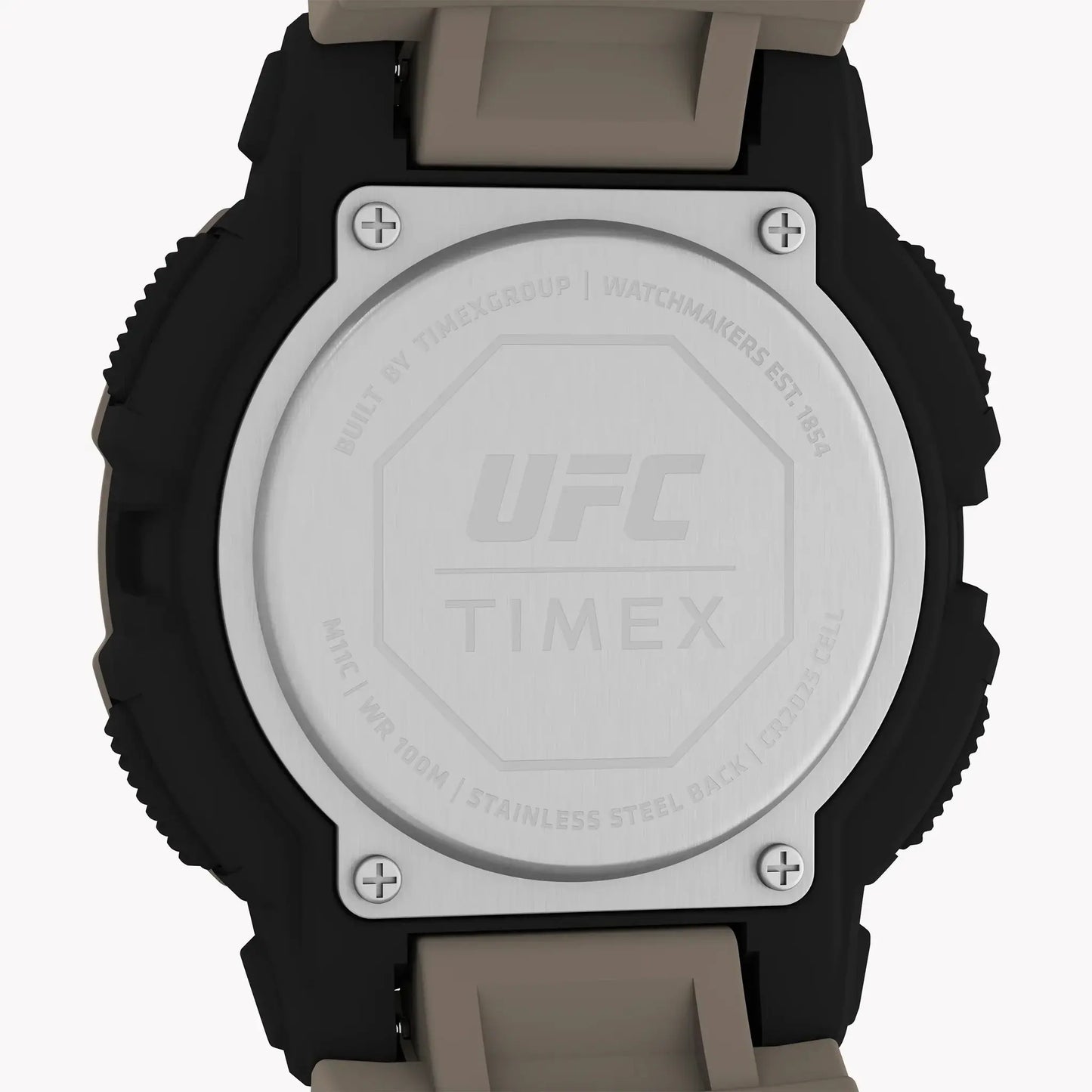 Timex Men's Resin Watch, Black/Tan | Ufc Rumble Digital by TIMEX