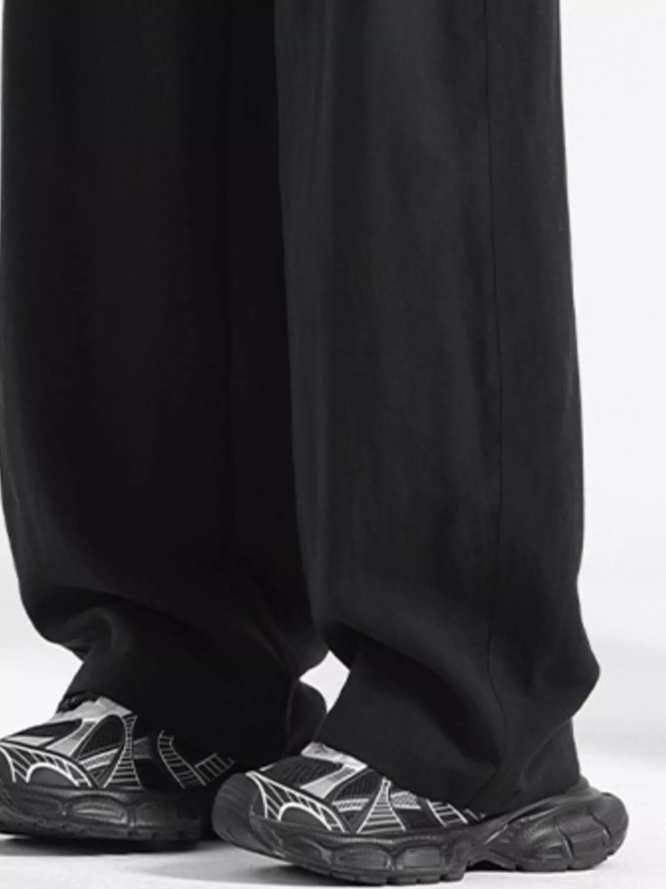 Men's Plus Size Loose Fit Drawstring Pants by Partner Label