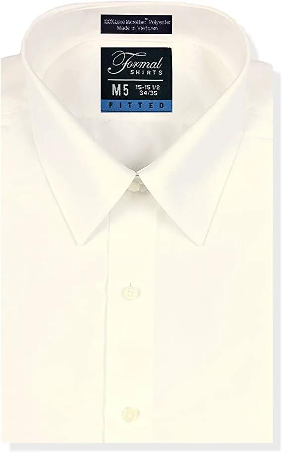 Luxe Microfiber® Men’s Fitted Dress Shirt, Tuxedo Shirt by Tux-USA