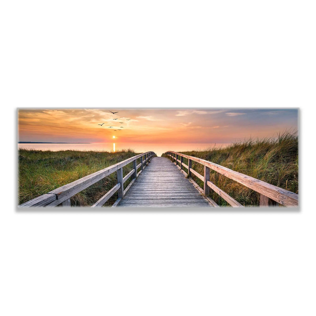 Canvas Print-Beach Walk-Wall Art by Gtaart.ca