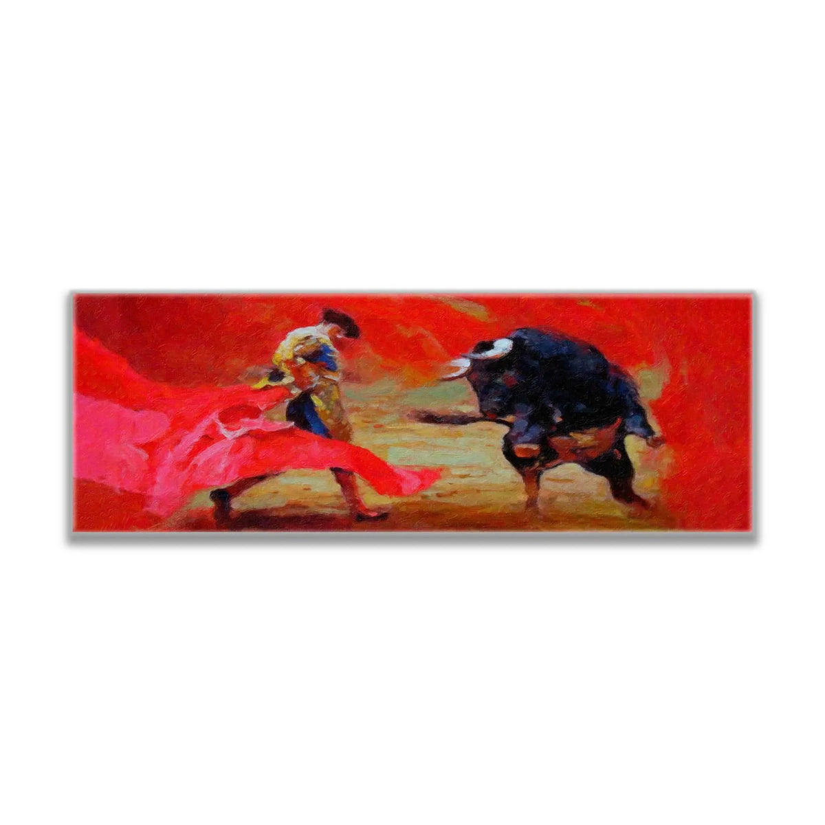 Canvas Pint-Bullfighter-Wall Art by Gtaart.ca