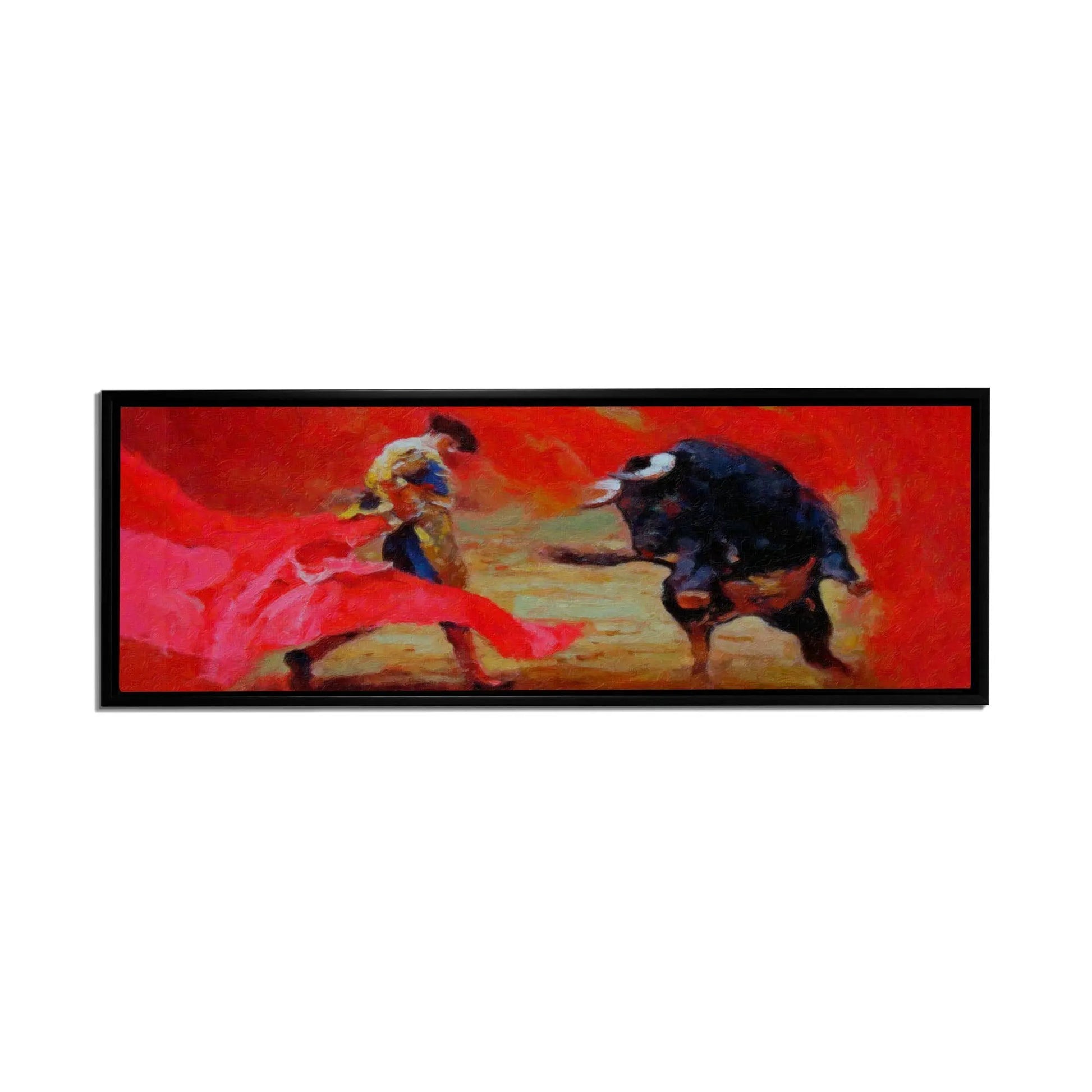 Canvas Pint-Bullfighter-Wall Art by Gtaart.ca