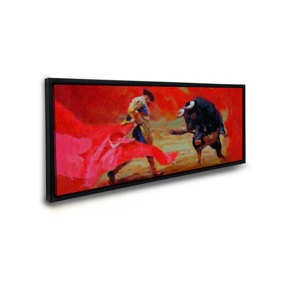 Canvas Pint-Bullfighter-Wall Art by Gtaart.ca