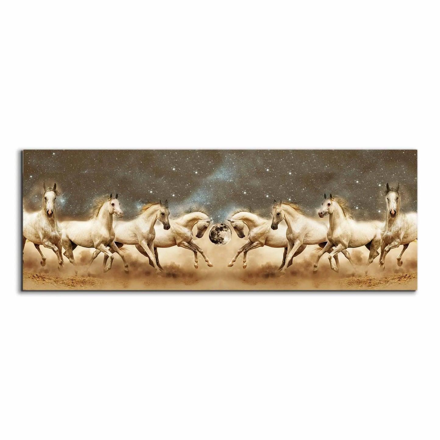 Genesis of a Unicorn Fine-Horse canvas-Wildlife Art-RGB varnish by Gtaart.ca