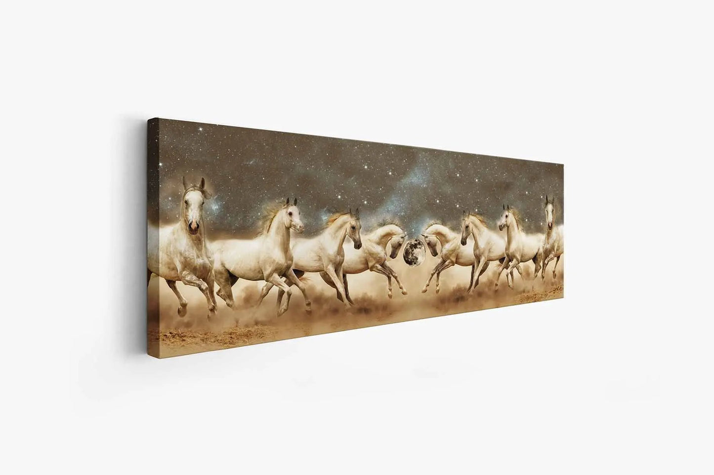 Genesis of a Unicorn Fine-Horse canvas-Wildlife Art-RGB varnish by Gtaart.ca