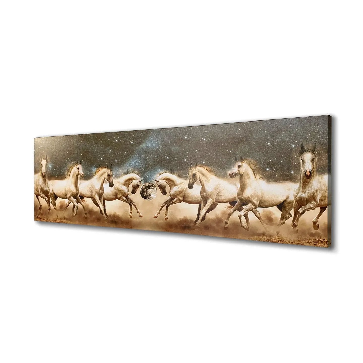 Genesis of a Unicorn Fine-Horse canvas-Wildlife Art-RGB varnish by Gtaart.ca