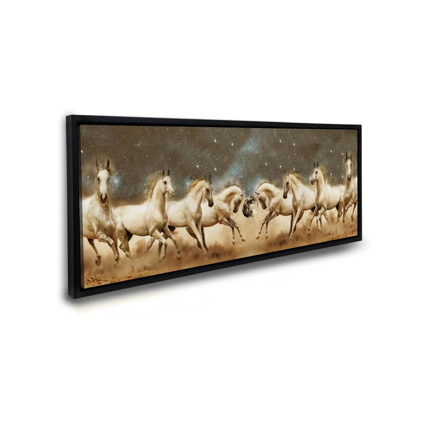 Genesis of a Unicorn Fine-Horse canvas-Wildlife Art-RGB varnish by Gtaart.ca