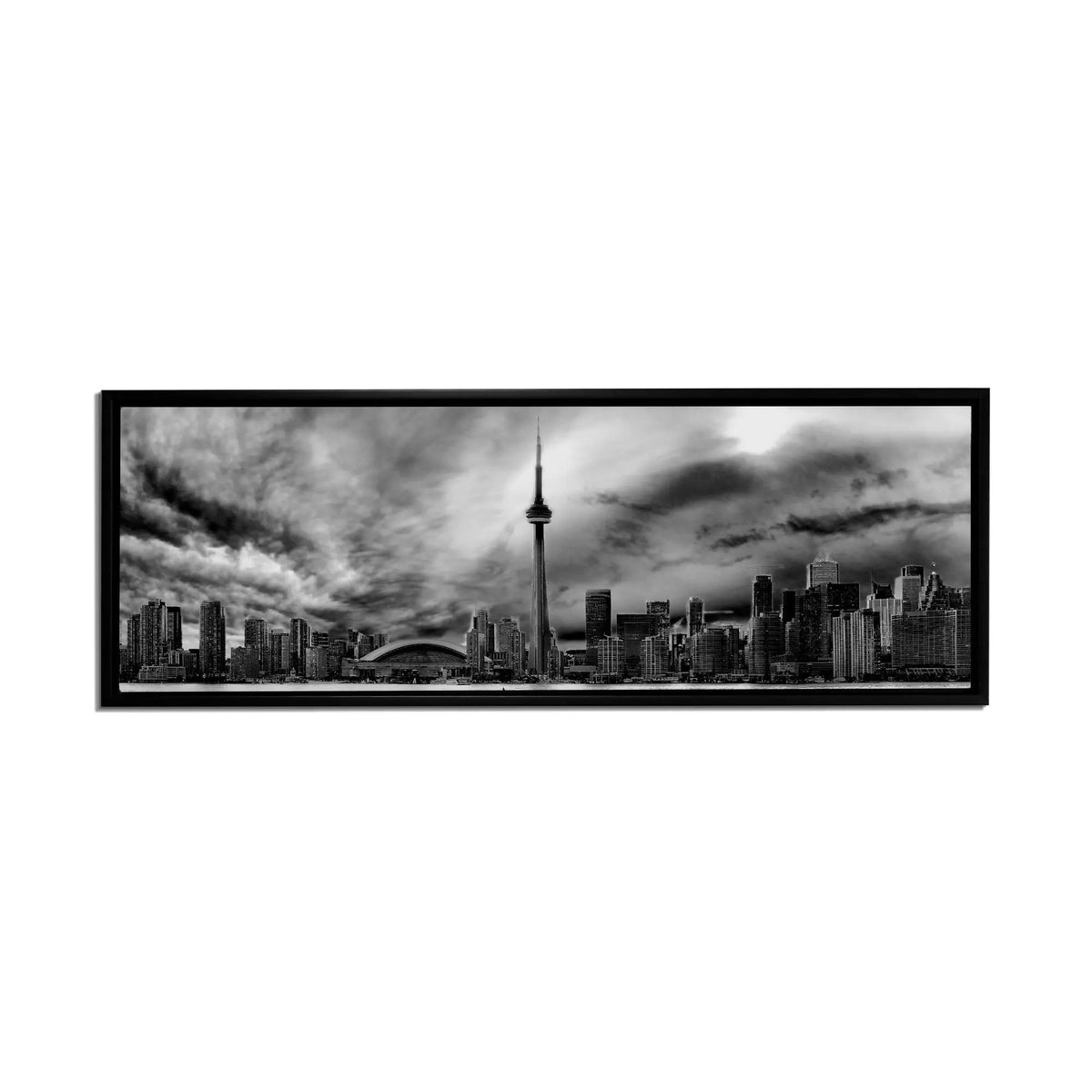 Toronto Ominous Clouds Skyline - Canvas Wall Decor by Gtaart.ca