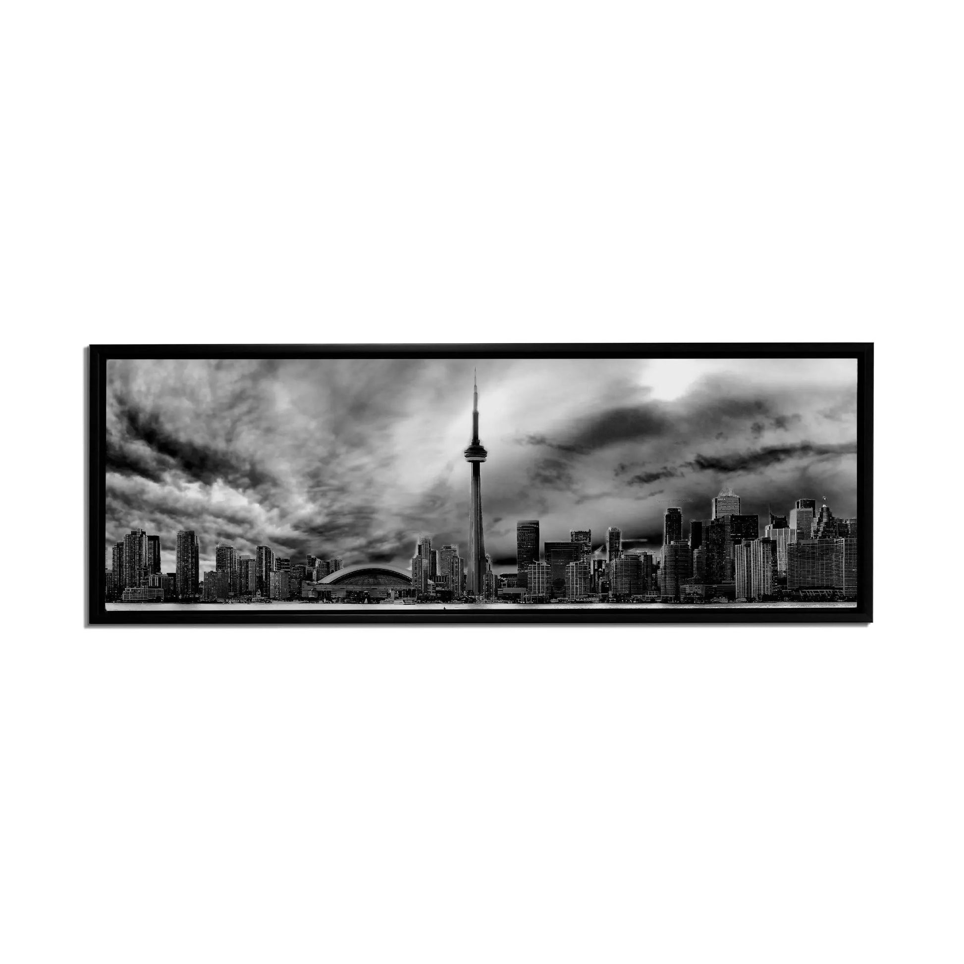 Toronto Ominous Clouds Skyline - Canvas Wall Decor by Gtaart.ca