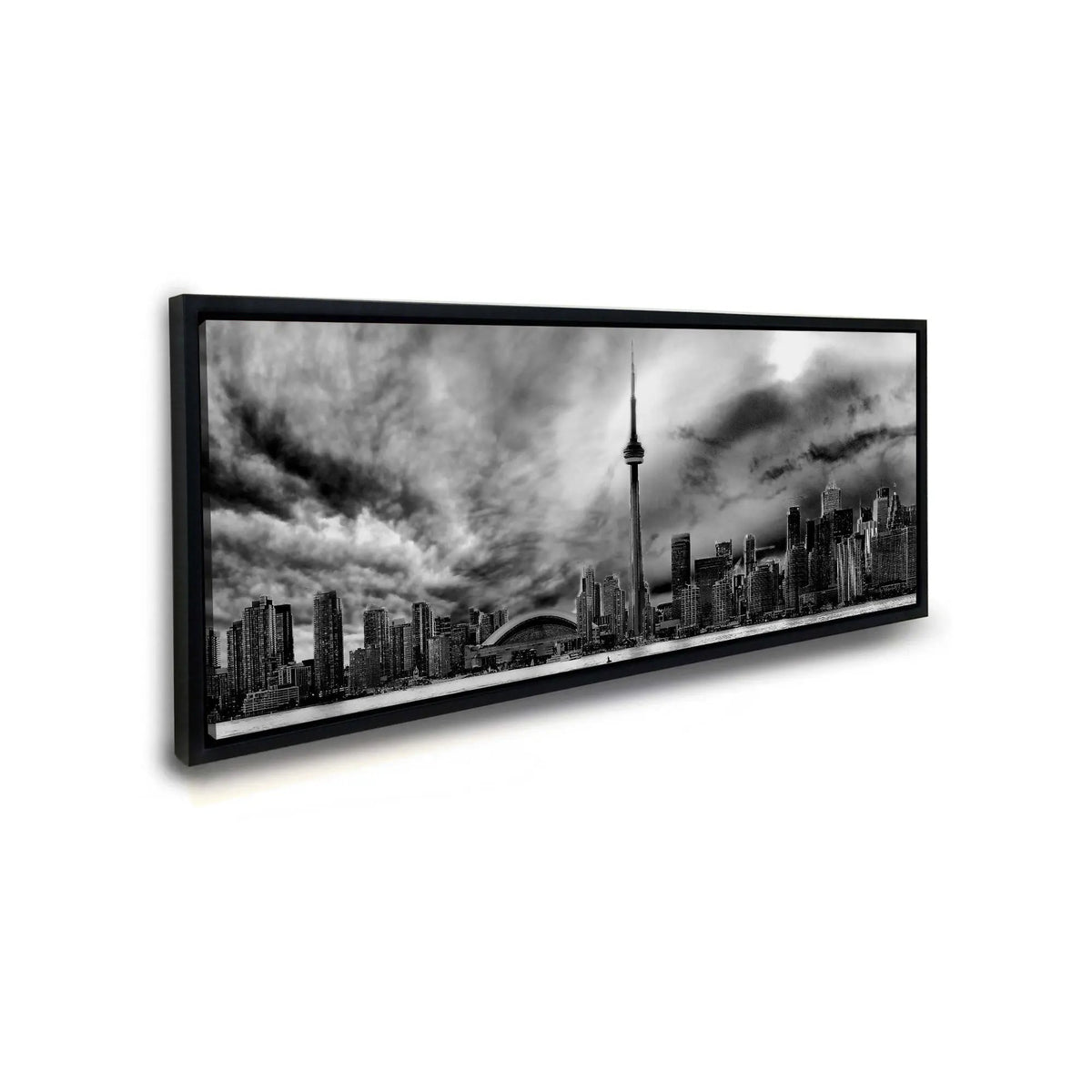 Toronto Ominous Clouds Skyline - Canvas Wall Decor by Gtaart.ca