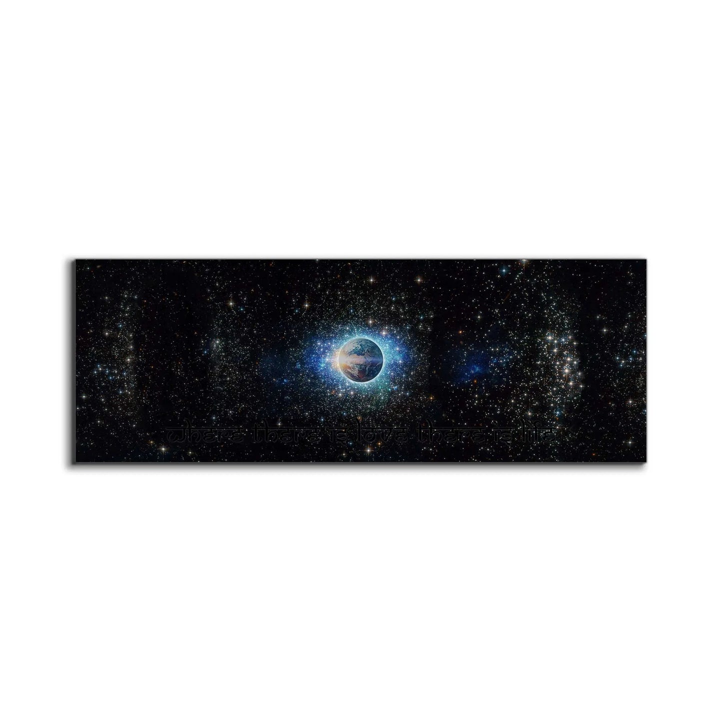 Wal Art-Where there is love there is Life-Canvas Print by Gtaart.ca