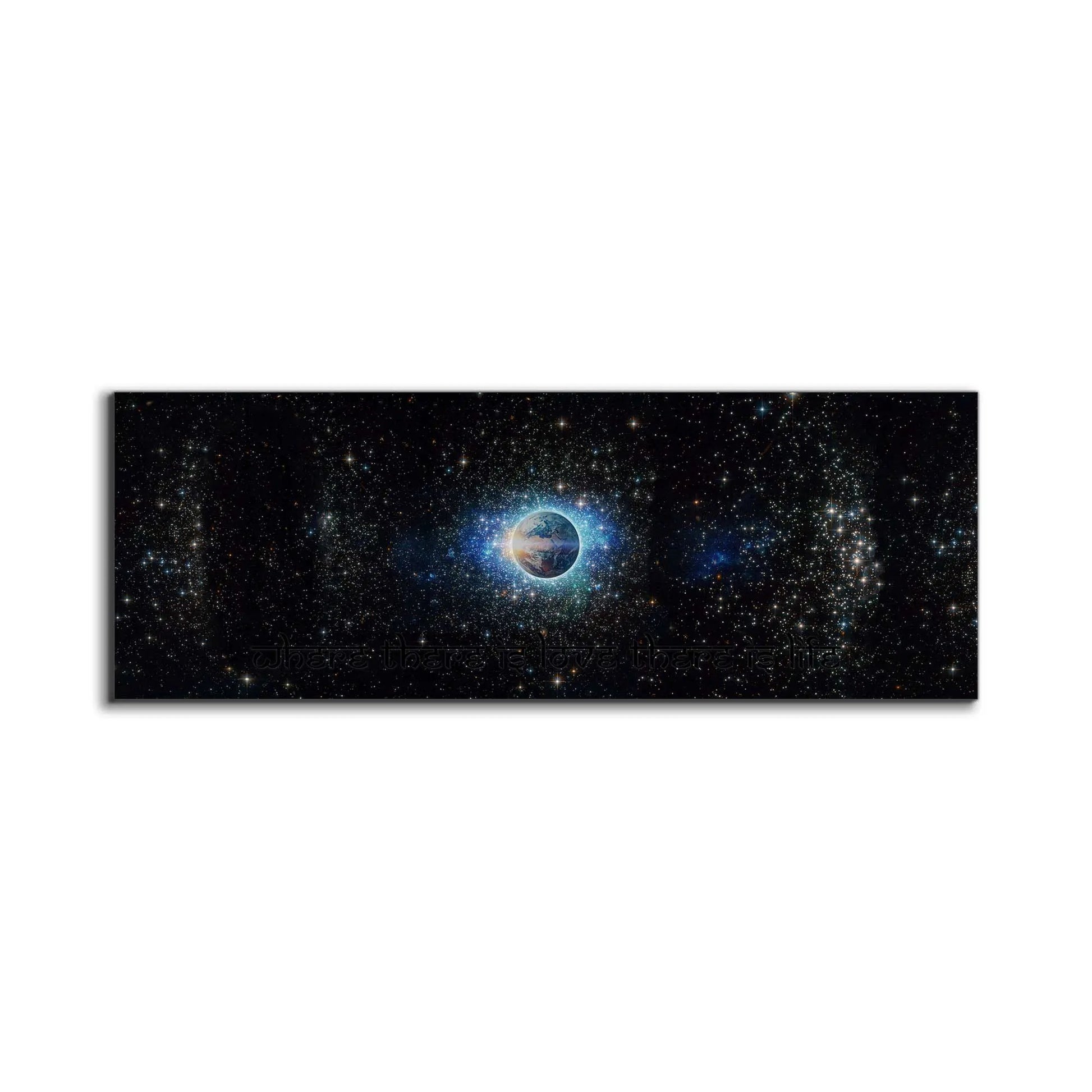 Wal Art-Where there is love there is Life-Canvas Print by Gtaart.ca