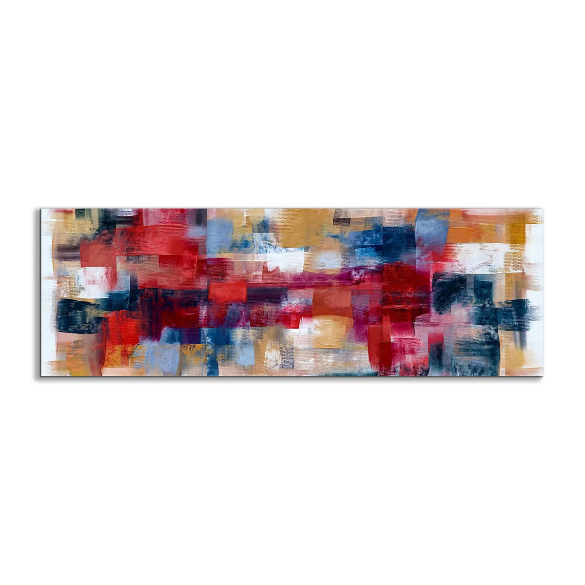 Burgoyne Abstract brushwork weaving-Large Canvas Wall art- Fine Art- RGB varnish by Gtaart.ca