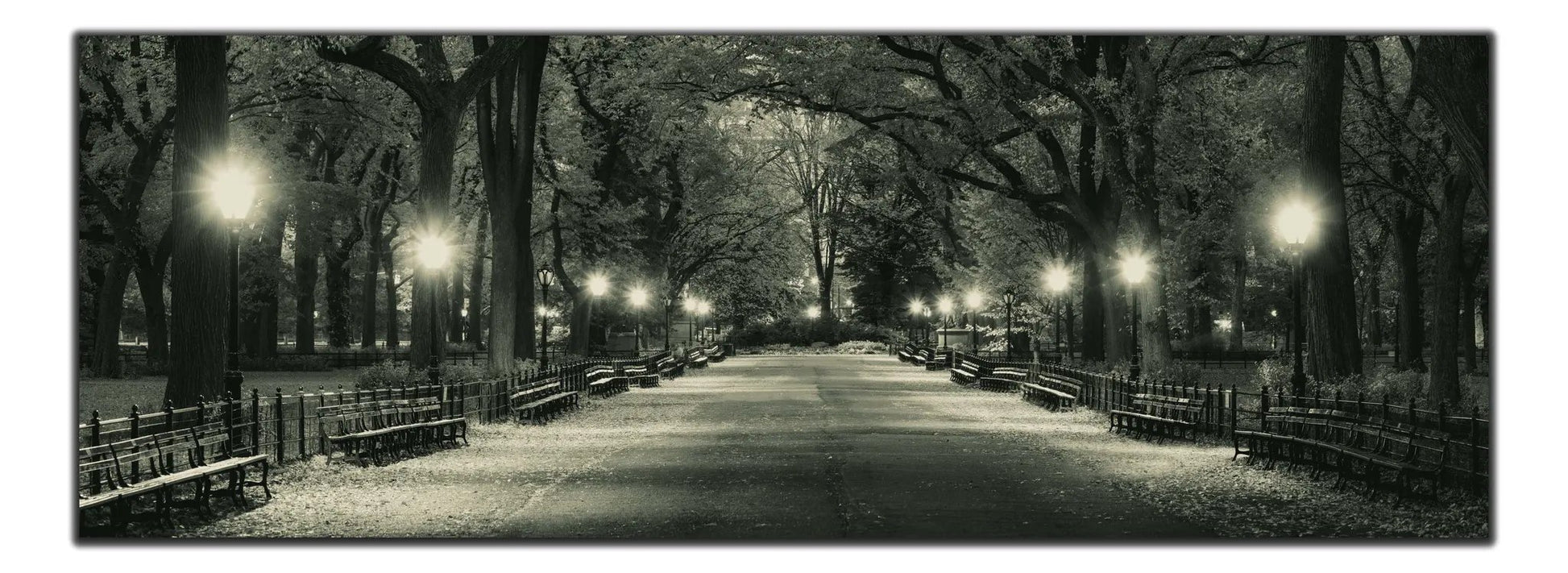 The Mall in Central Park 72" x 24" by GTAART.CA