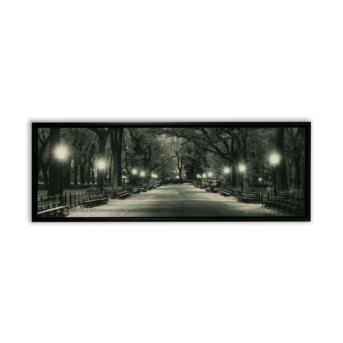 The Mall in Central Park 72" x 24" by GTAART.CA