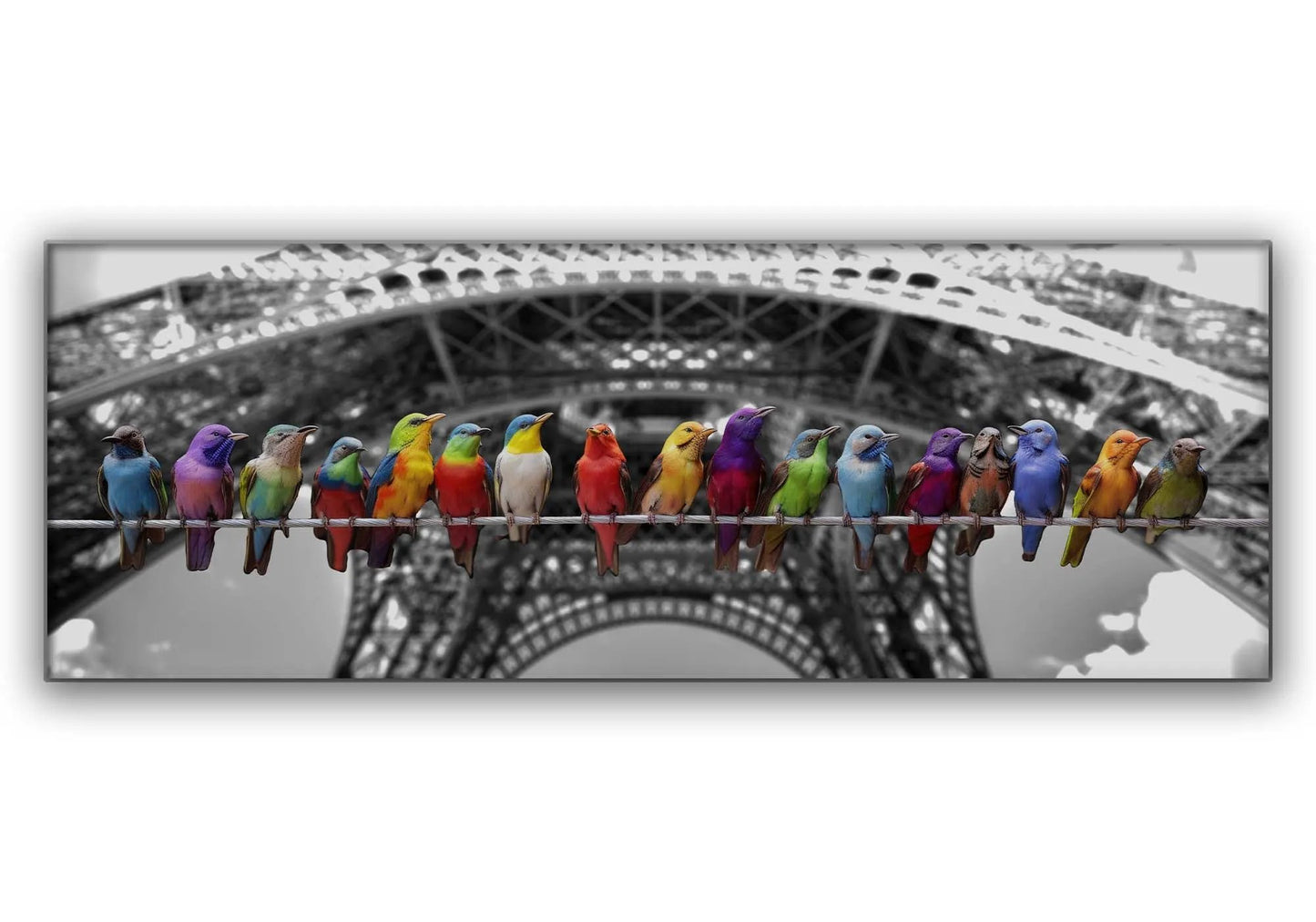 "Love Birds" Fine Art Canvas Print by GTAART.CA