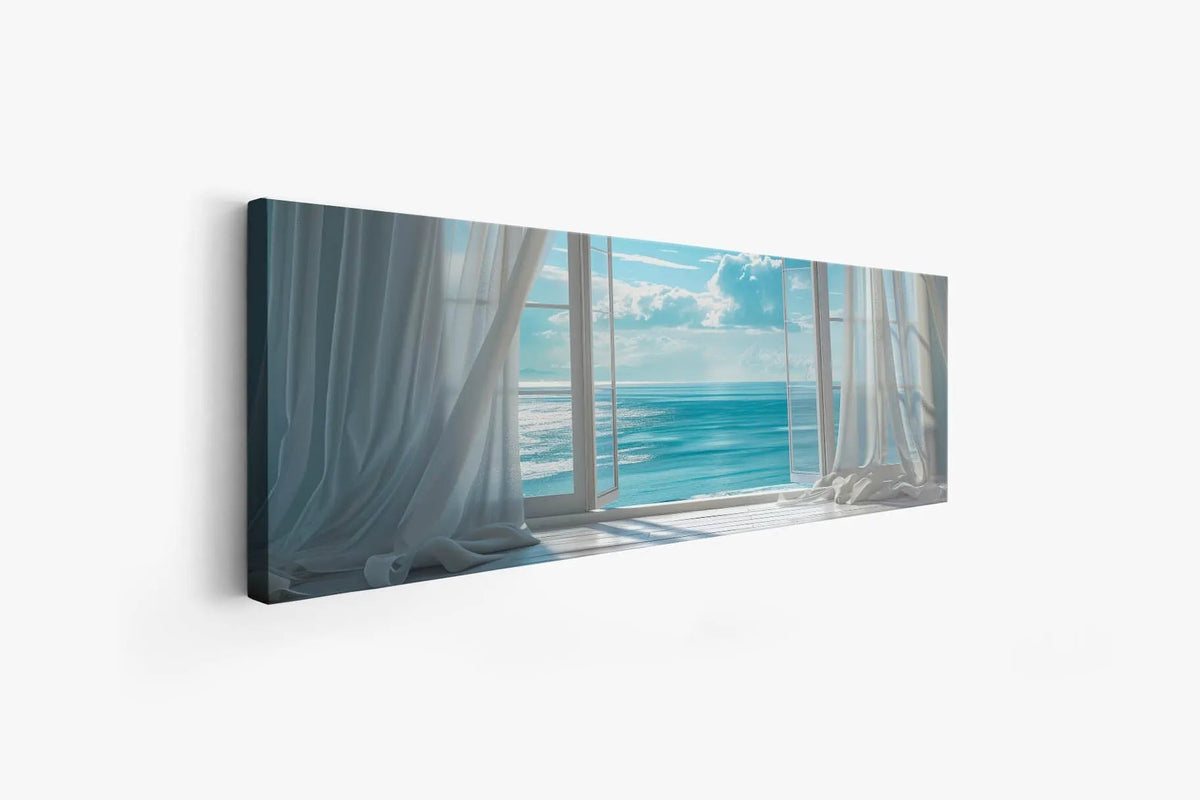 Through the window 72" x 24" by GTA ART