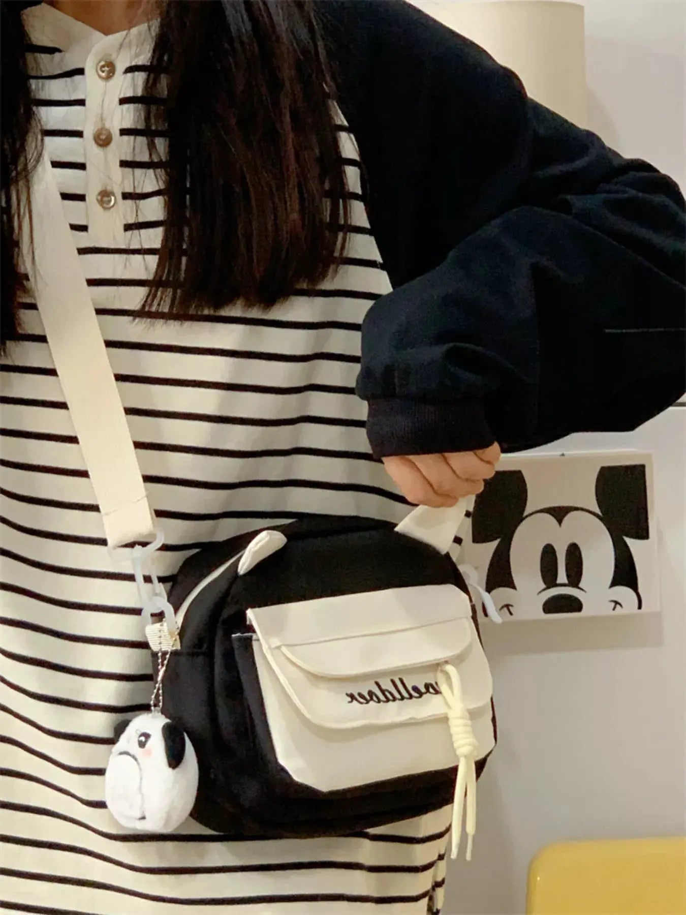 Adjustable Strap Crossbody Bag by Partner Label